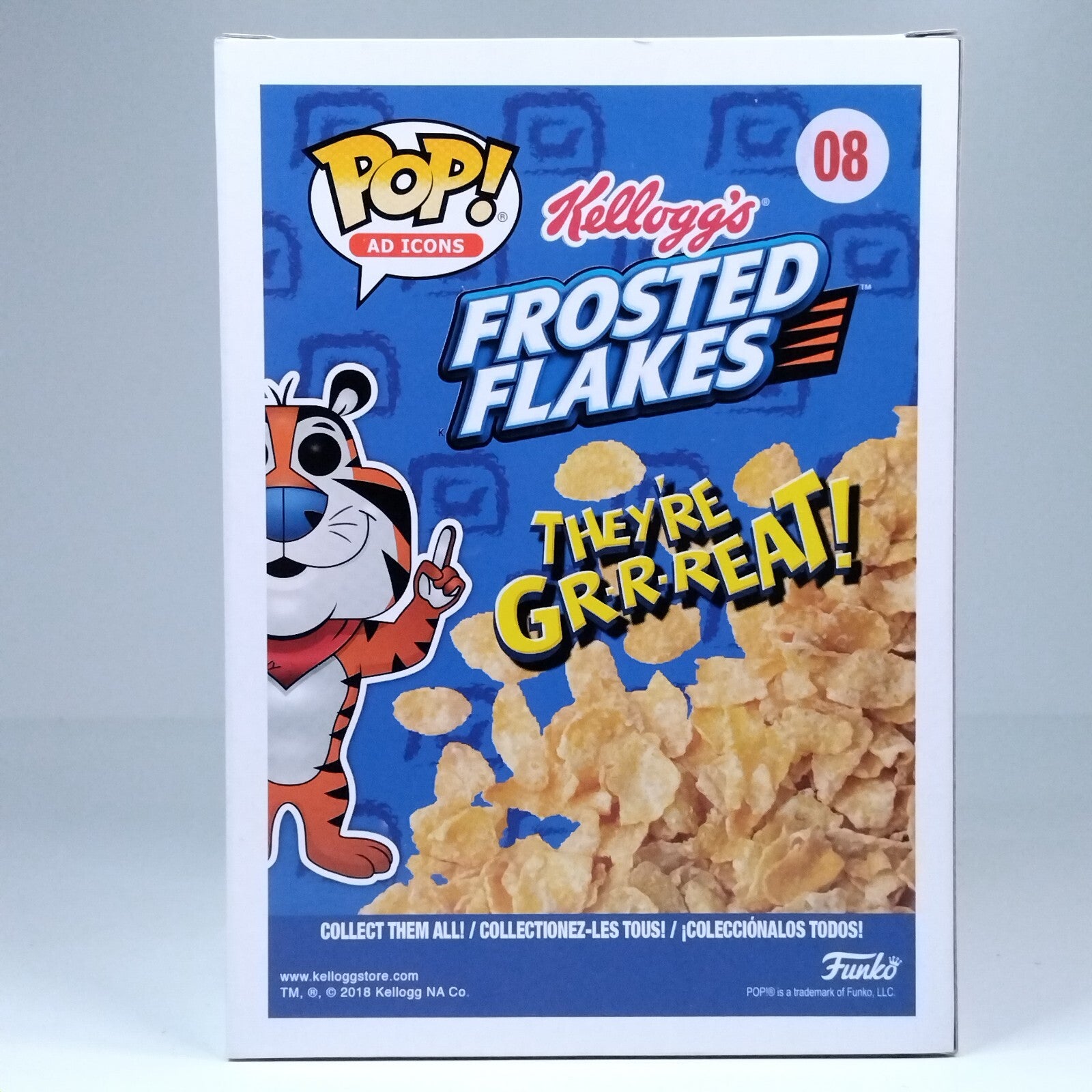 Funko Pop! Ad Icons Frosted Flakes Tony the Tiger Flocked Limited Edition #08