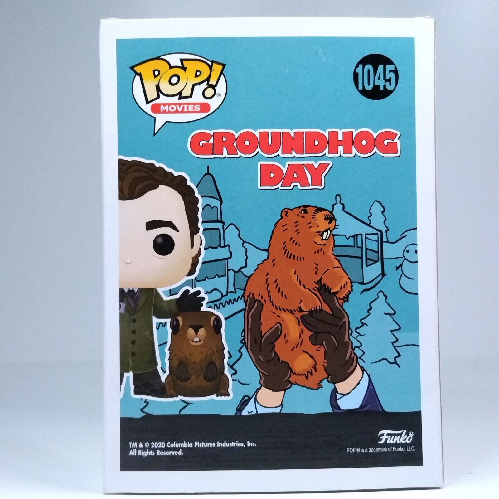 Funko Pop! Movies Groundhog Day Phil Connors with Punxsutawney Phil #1045