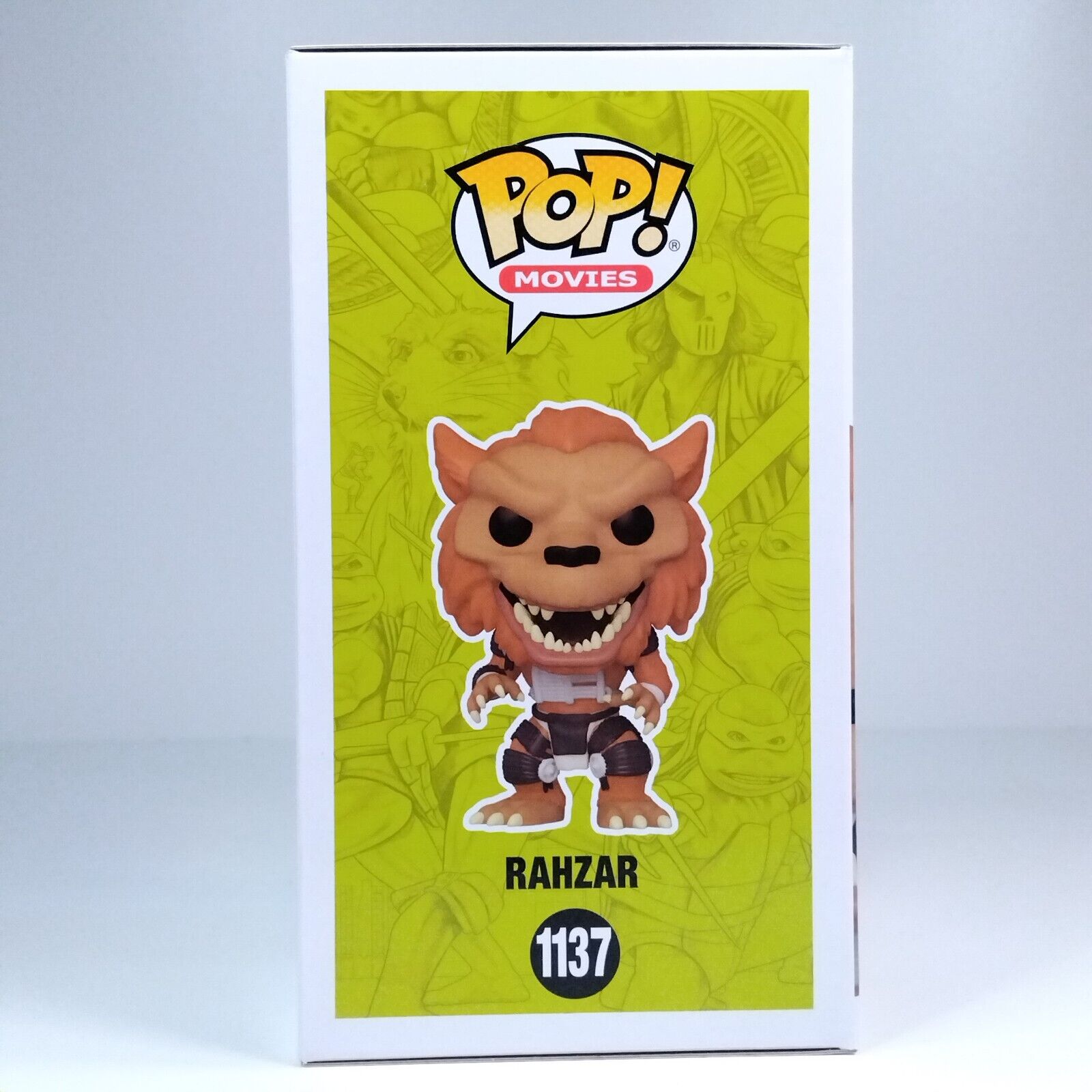 Funko Pop! Retro Teenage Mutant Ninja Turtles Rahzar Signed Frank Welker #1137