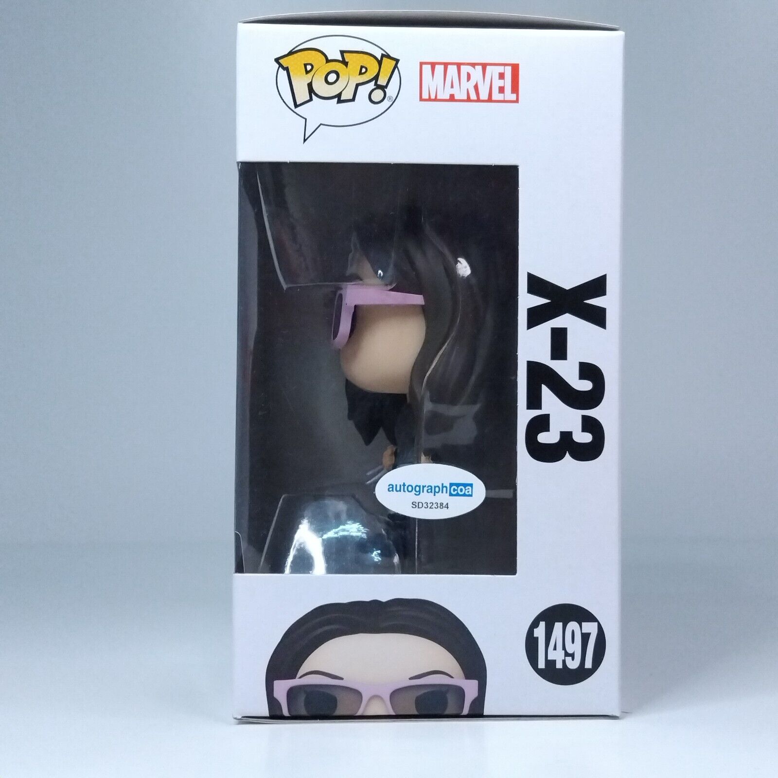 Funko Pop! Marvel Deadpool Wolverine X-23 Signed Dafne Keen COA #1497 WS