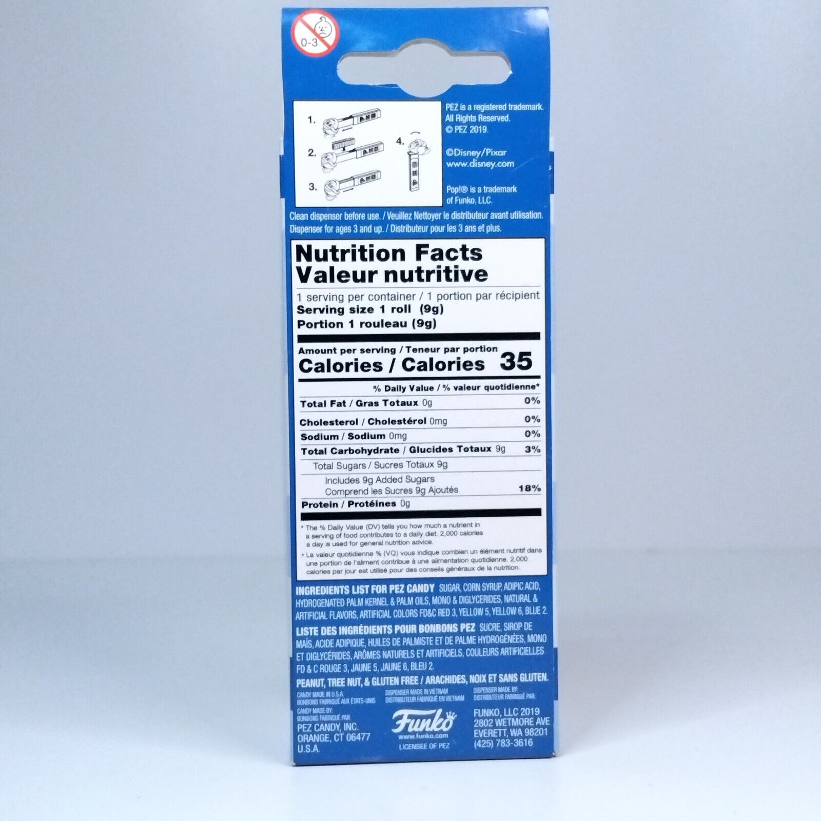 Funko Pop! PEZ Disney Toy Story Emperor Zurg 1,500 Pcs Limited Edition