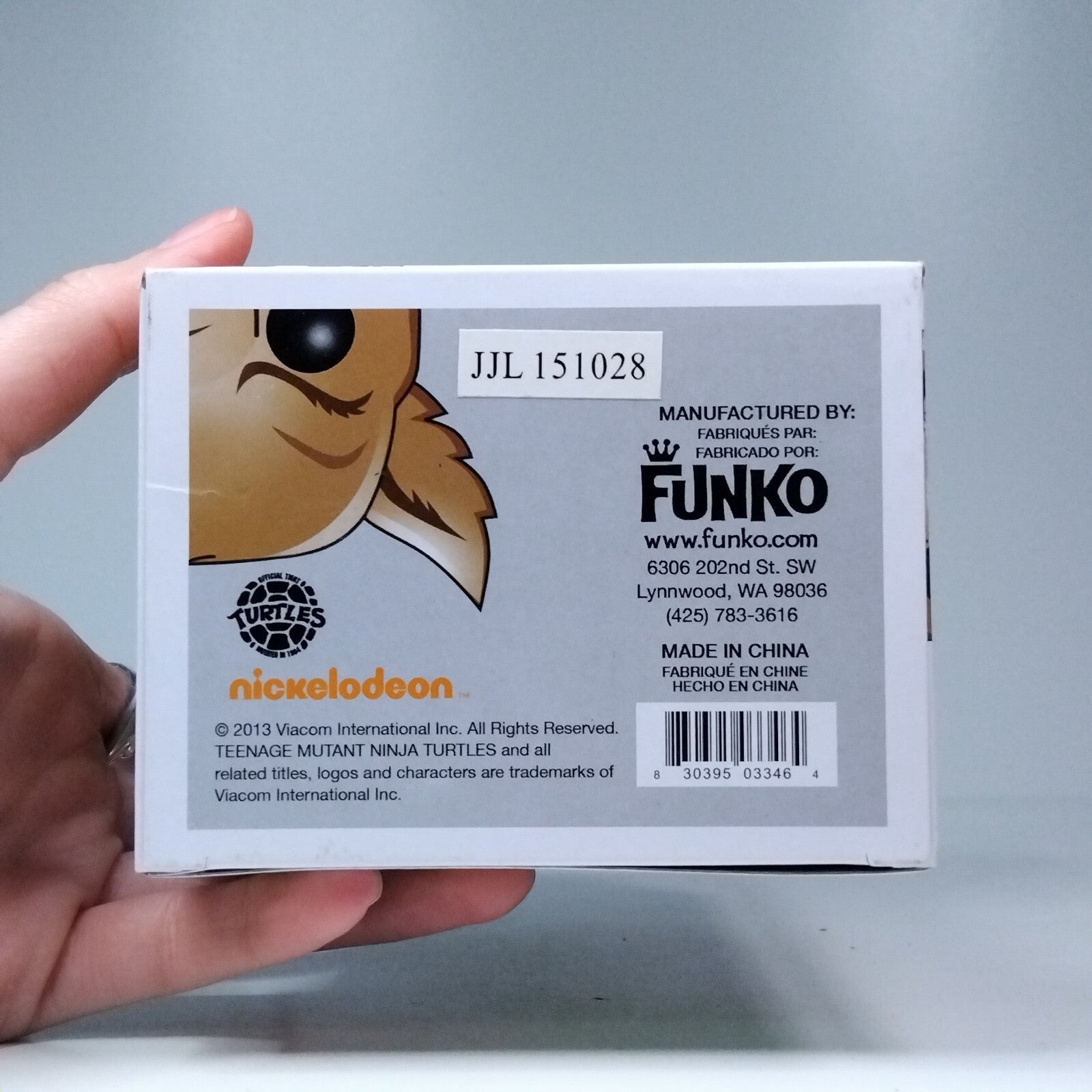 Funko Pop! Teenage Mutant Ninja Turtles Splinter Signed Townsend Coleman COA #64