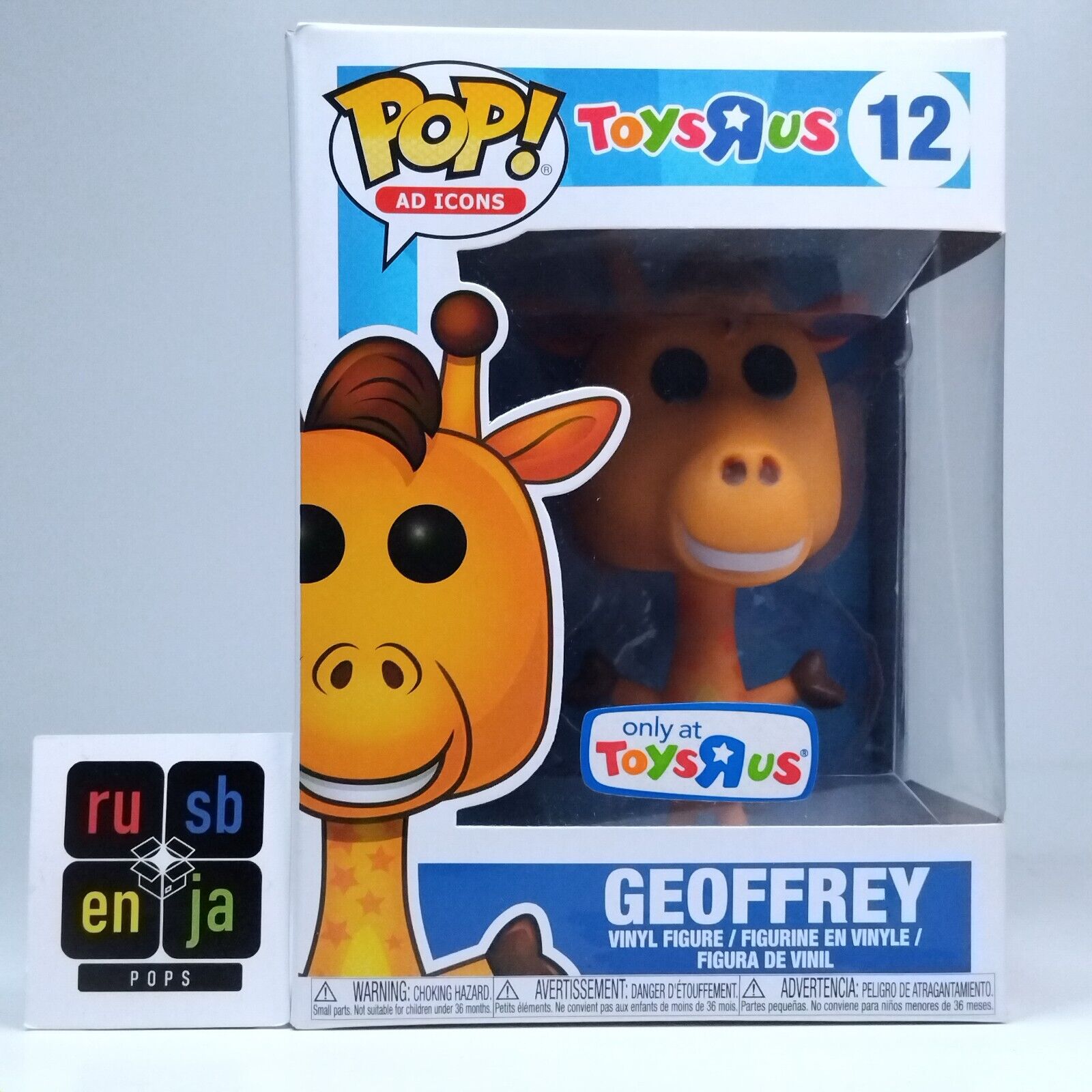 Funko Pop! Ad Icons Toys R Us Geoffrey the Giraffe #12
