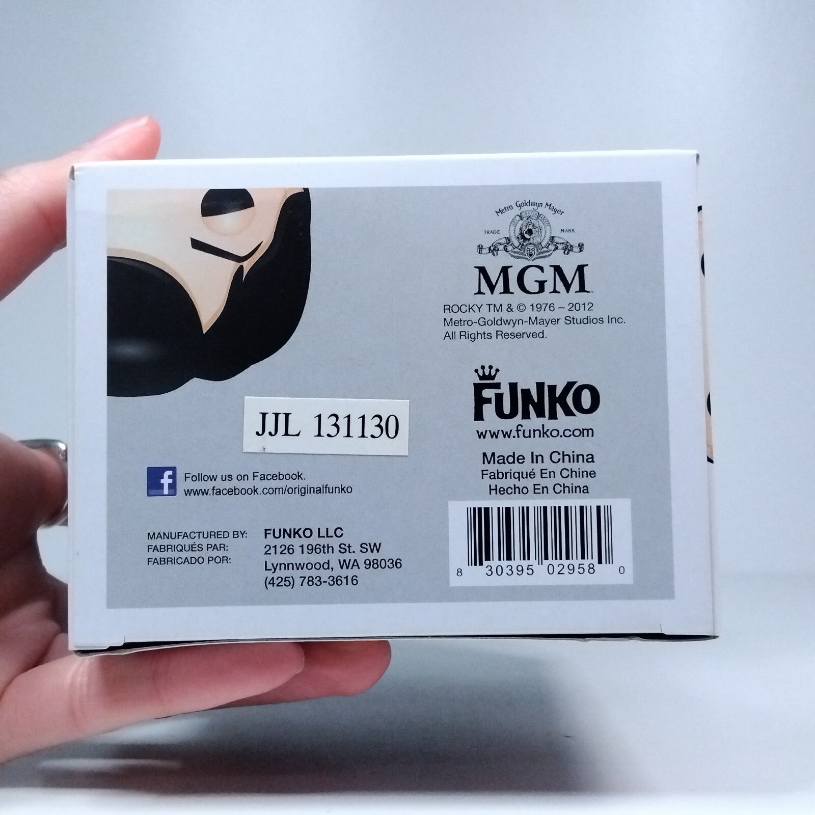 Funko Pop! Movies Rocky Balboa #18 BOX DAMAGE