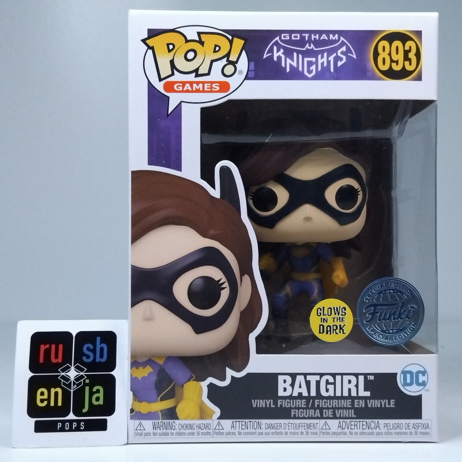 Funko Pop! DC Heroes Games Gotham Knights Batgirl Glows Special Edition #893