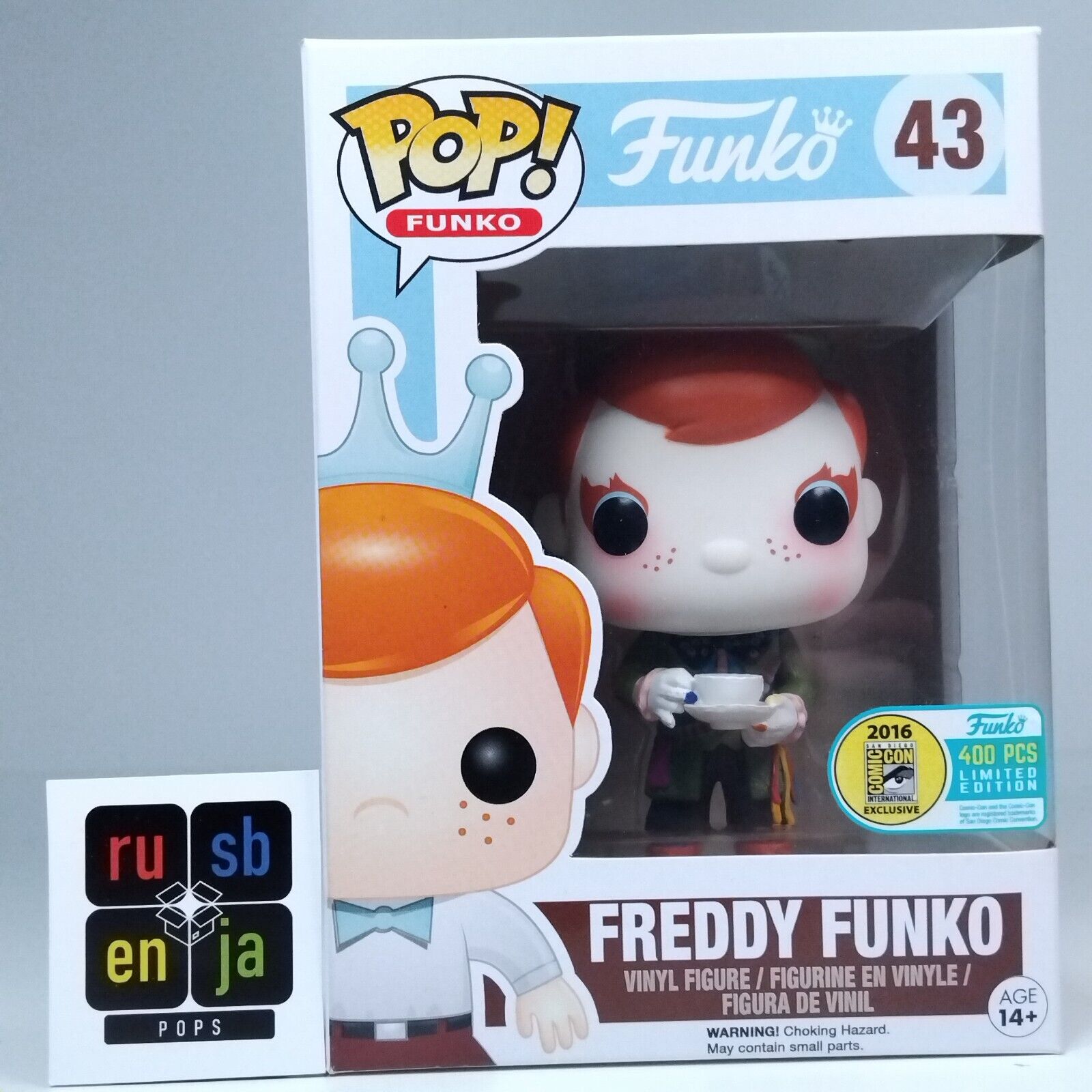 Funko Pop! Disney Alice in Wonderland Freddy Funko as Mad Hatter 400 Pcs #43