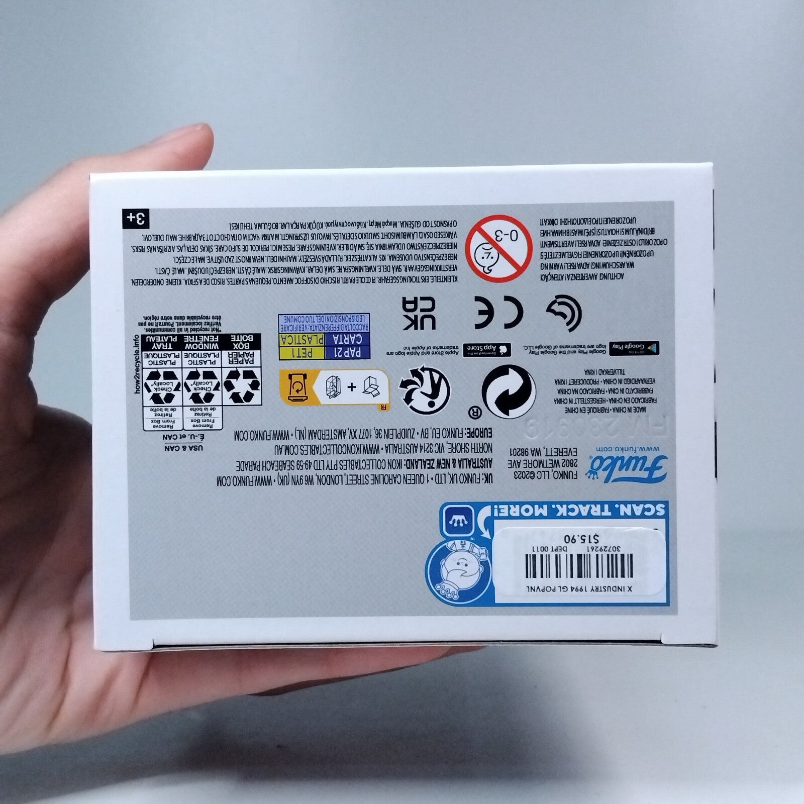 Funko Pop! The Crow Eric Draven Signed James O'Barr & Mark Dacascos COA #1429