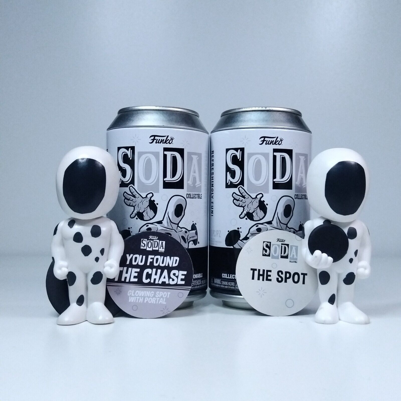 Funko Soda Marvel Spider-Man The Spot Common & Chase Set