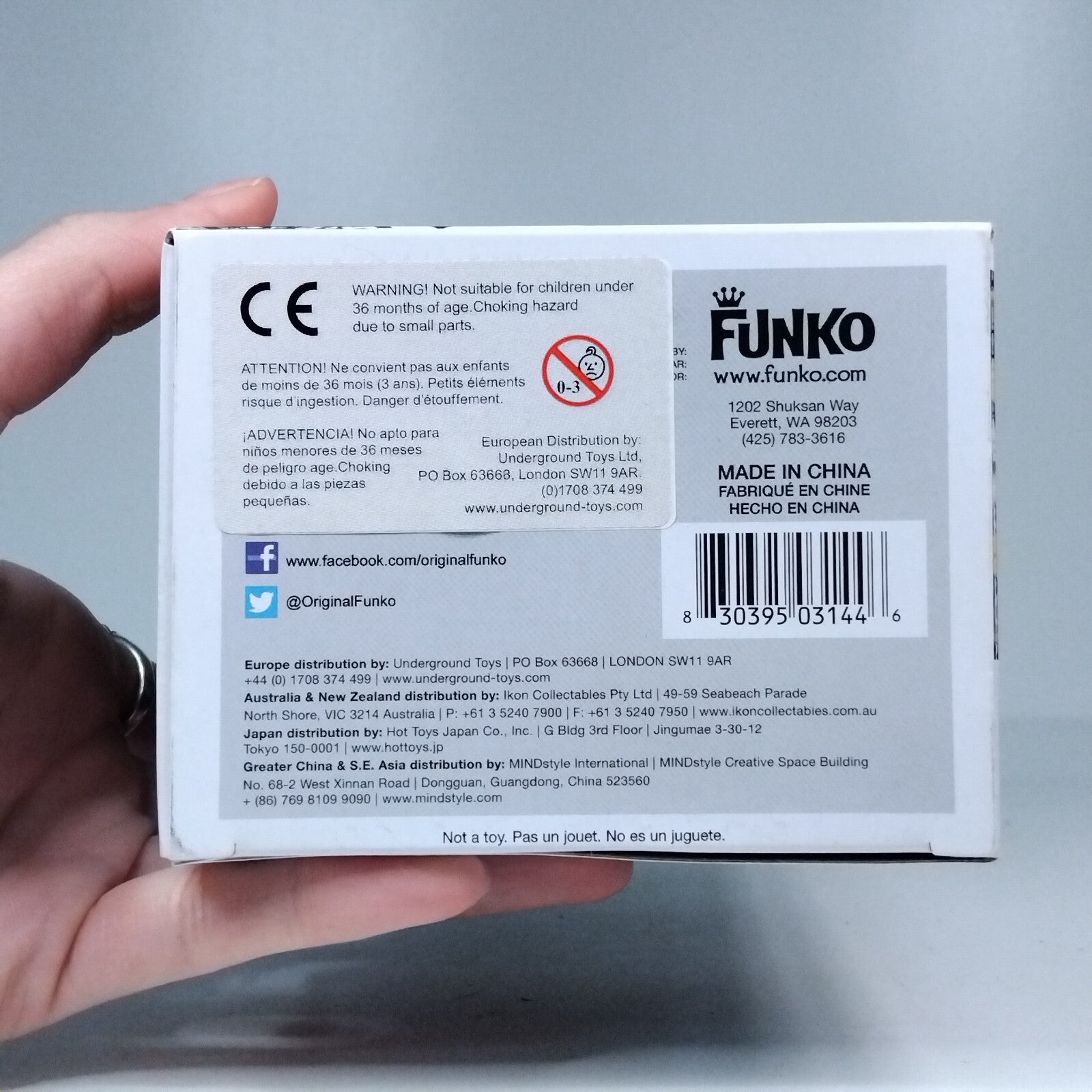 Funko Pop! Movies Predator Signed Dane DiLiegro COA #31 WS