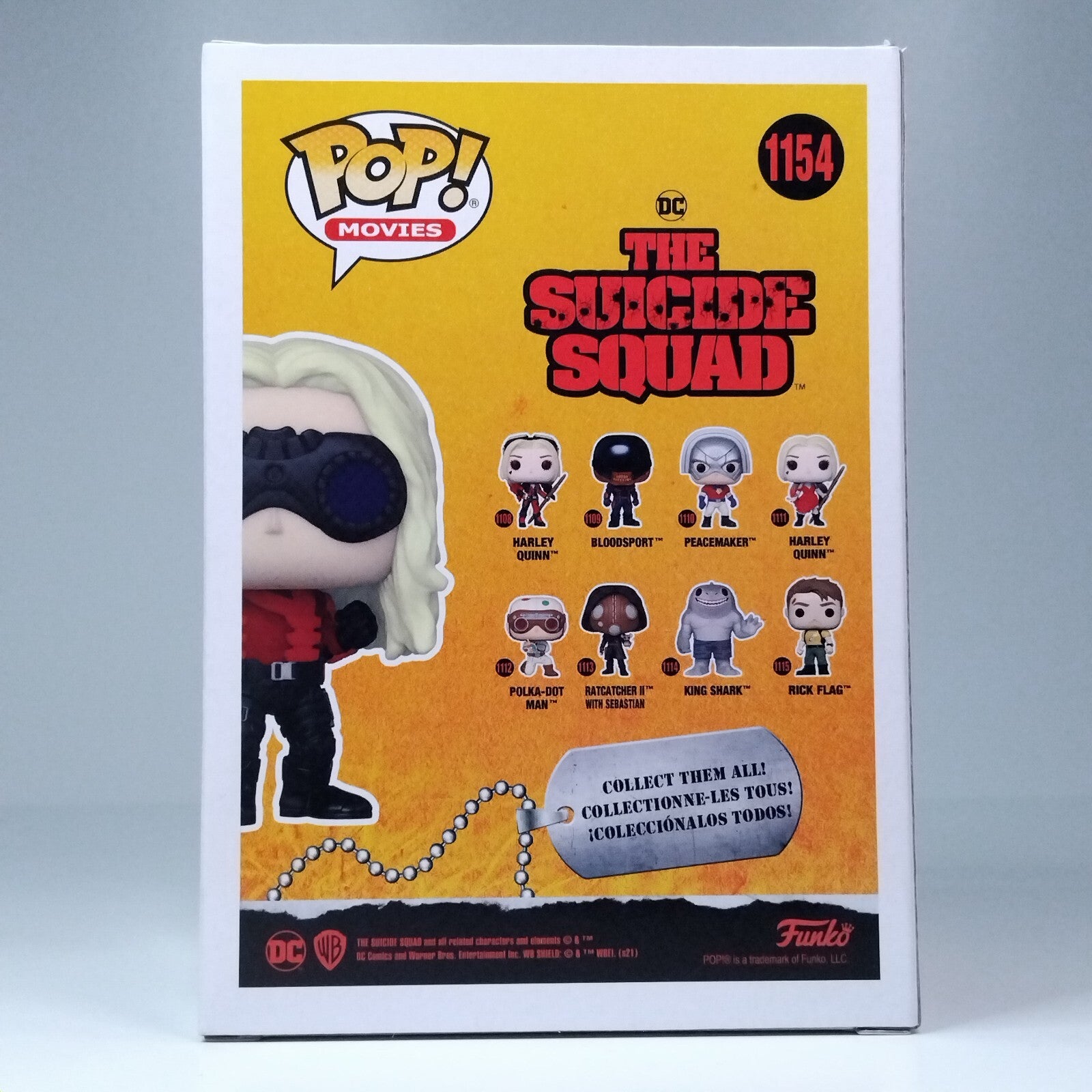 Funko Pop! DC Heroes The Suicide Squad Savant Signed Michael Rooker COA #1154
