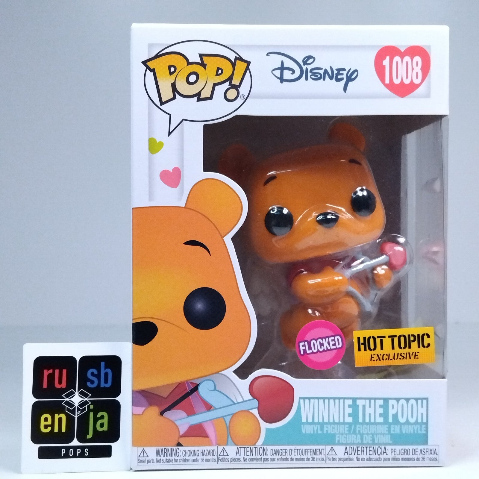 Funko Pop! Disney Winnie the Pooh Flocked Hot Topic Exclusive #1008