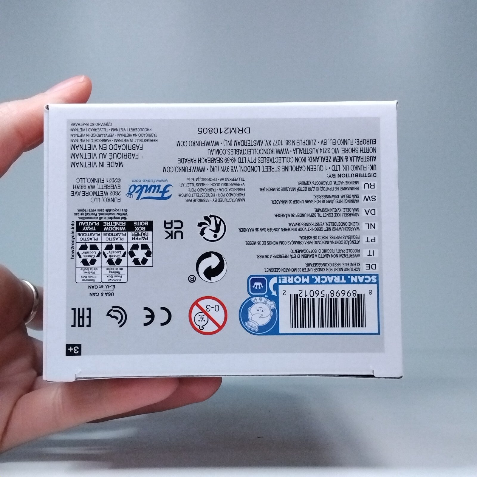 Funko Pop! DC Heroes The Suicide Squad Savant Signed Michael Rooker COA #1154