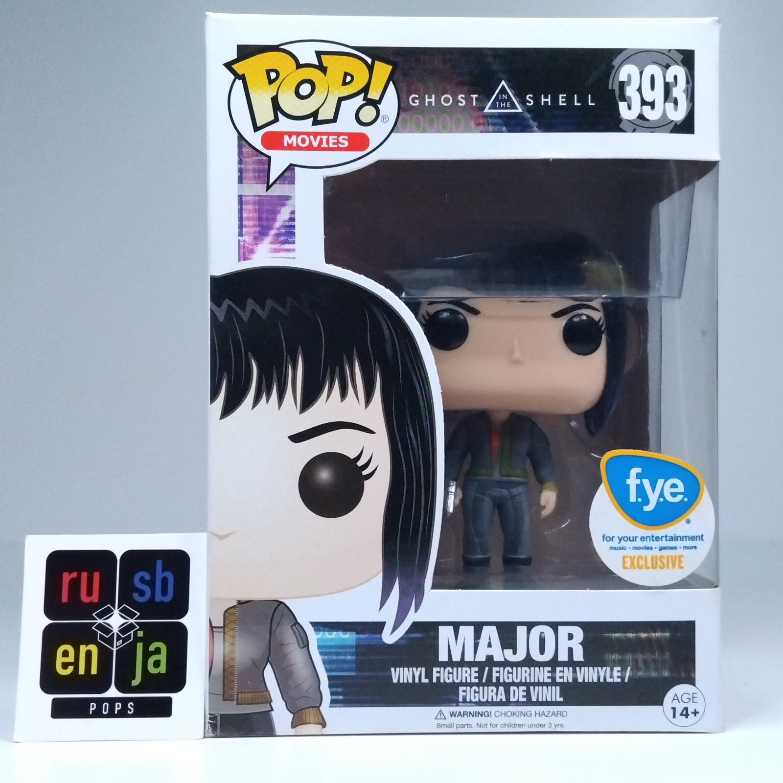 Funko Pop! Movies Ghost In The Shell Major FYE Exclusive #393