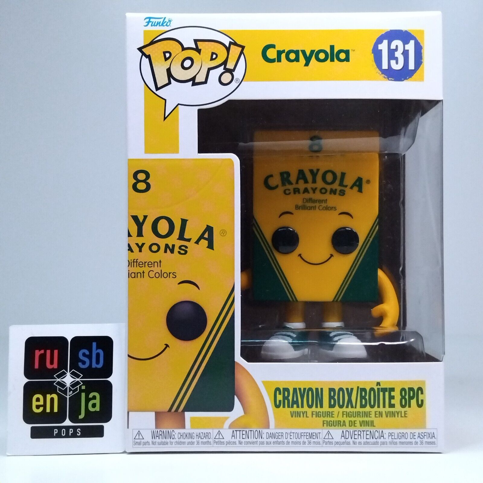 Funko Pop! Ad Icons Crayola Crayon Box 8 Piece #131