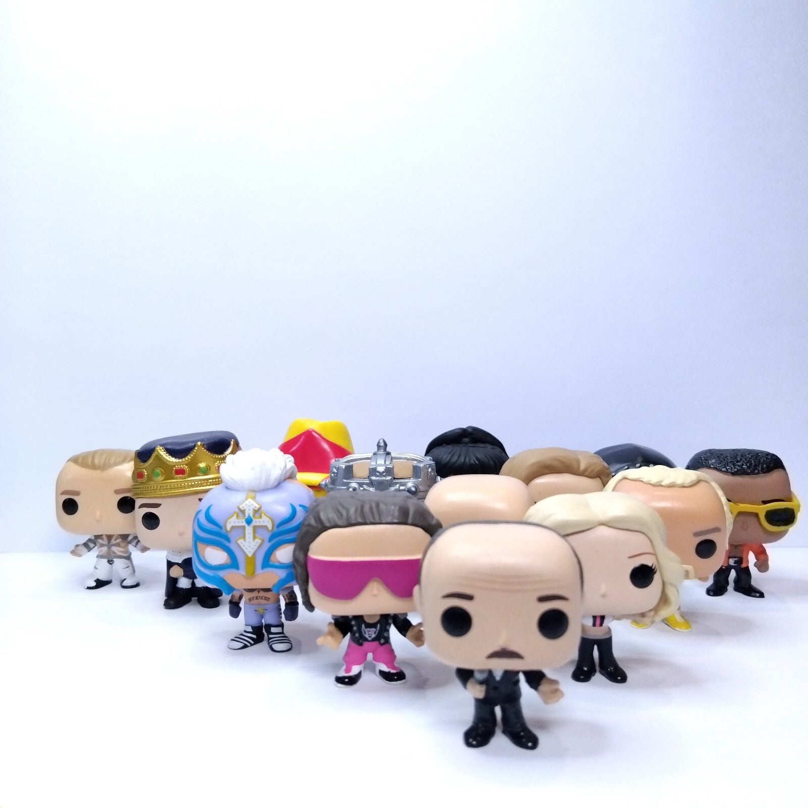 Funko Pop! WWE OOB Out of Box Minis 14 Day Calendar Bundle of 14 Figures