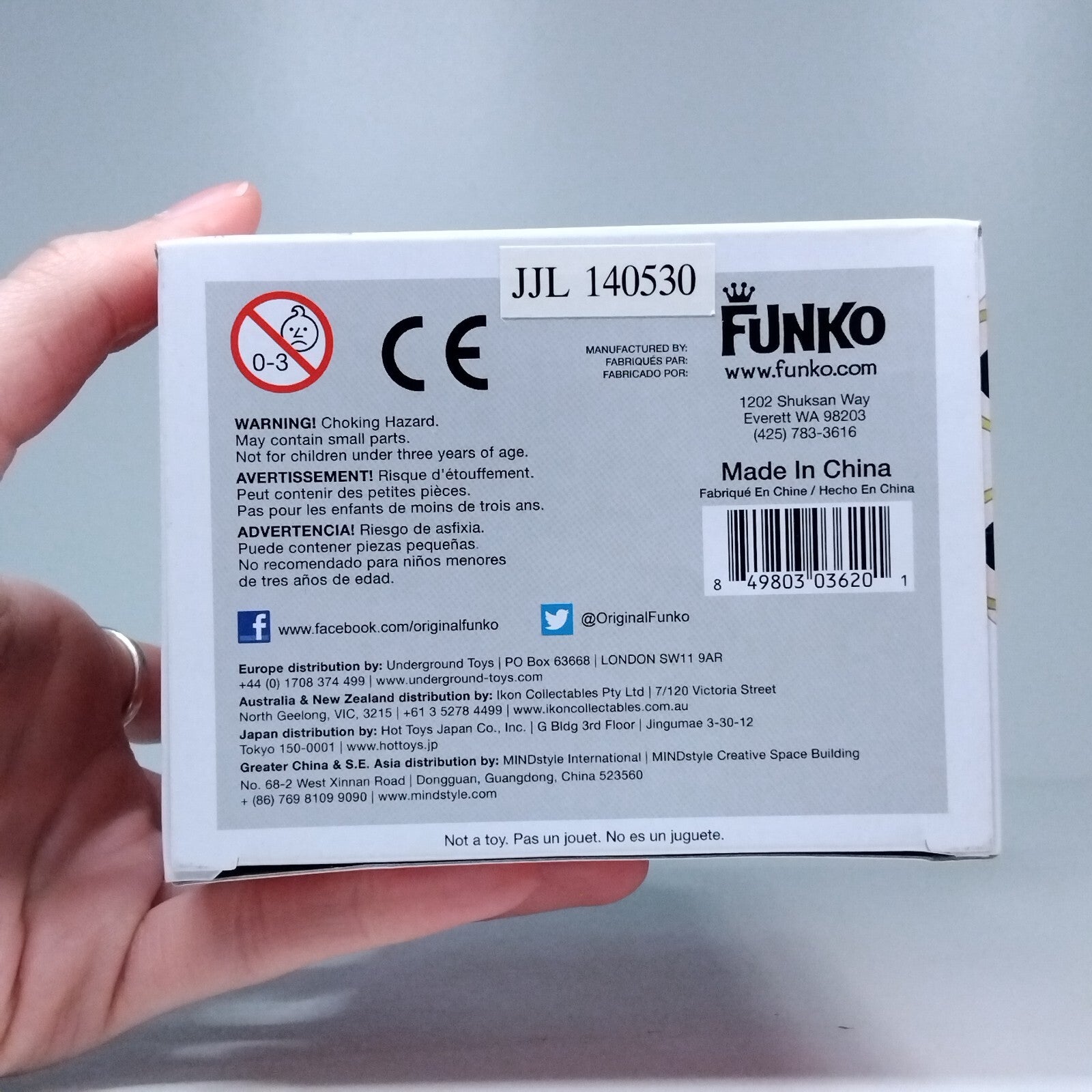 Funko Pop! Marvel Stan Lee I Love UK United Kingdom #02