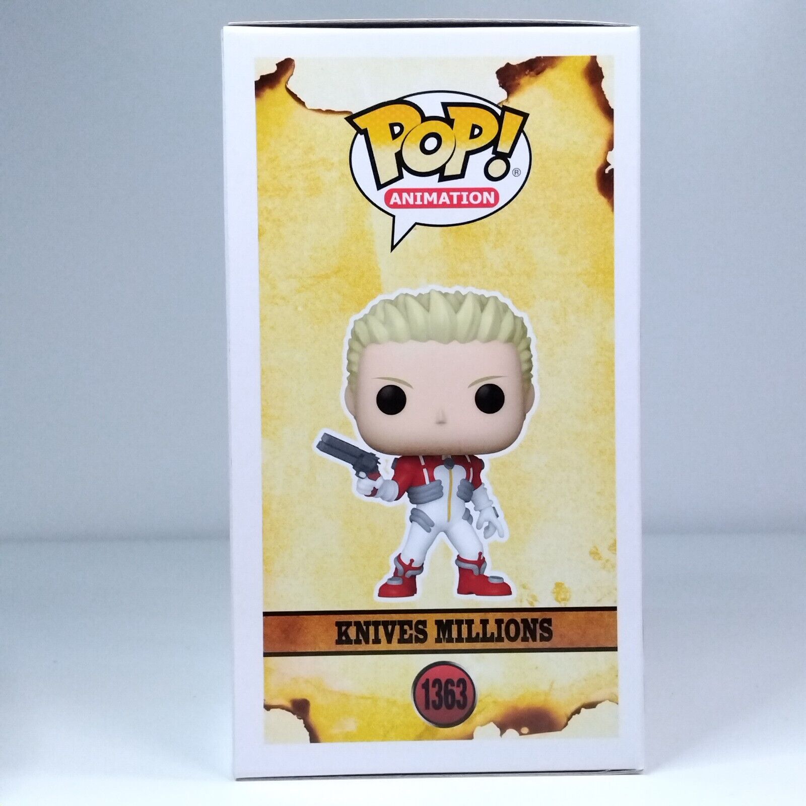 Funko Pop! Anime Trigun Knives Millions Signed Austin Tindle COA #1363