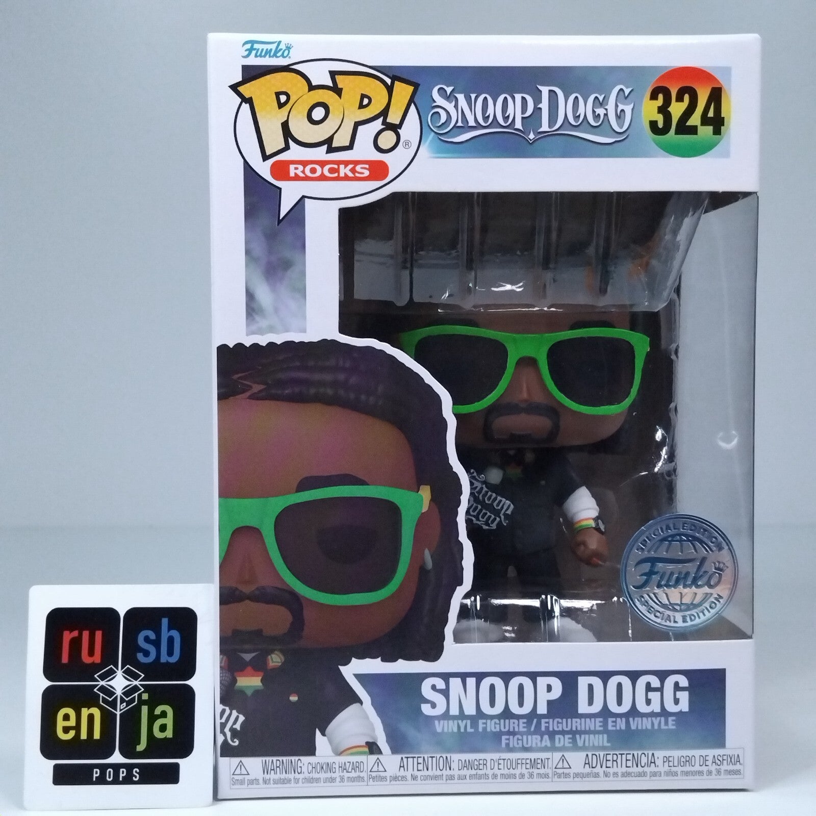 Funko Pop! Rocks Music Snoop Dogg Special Edition #324