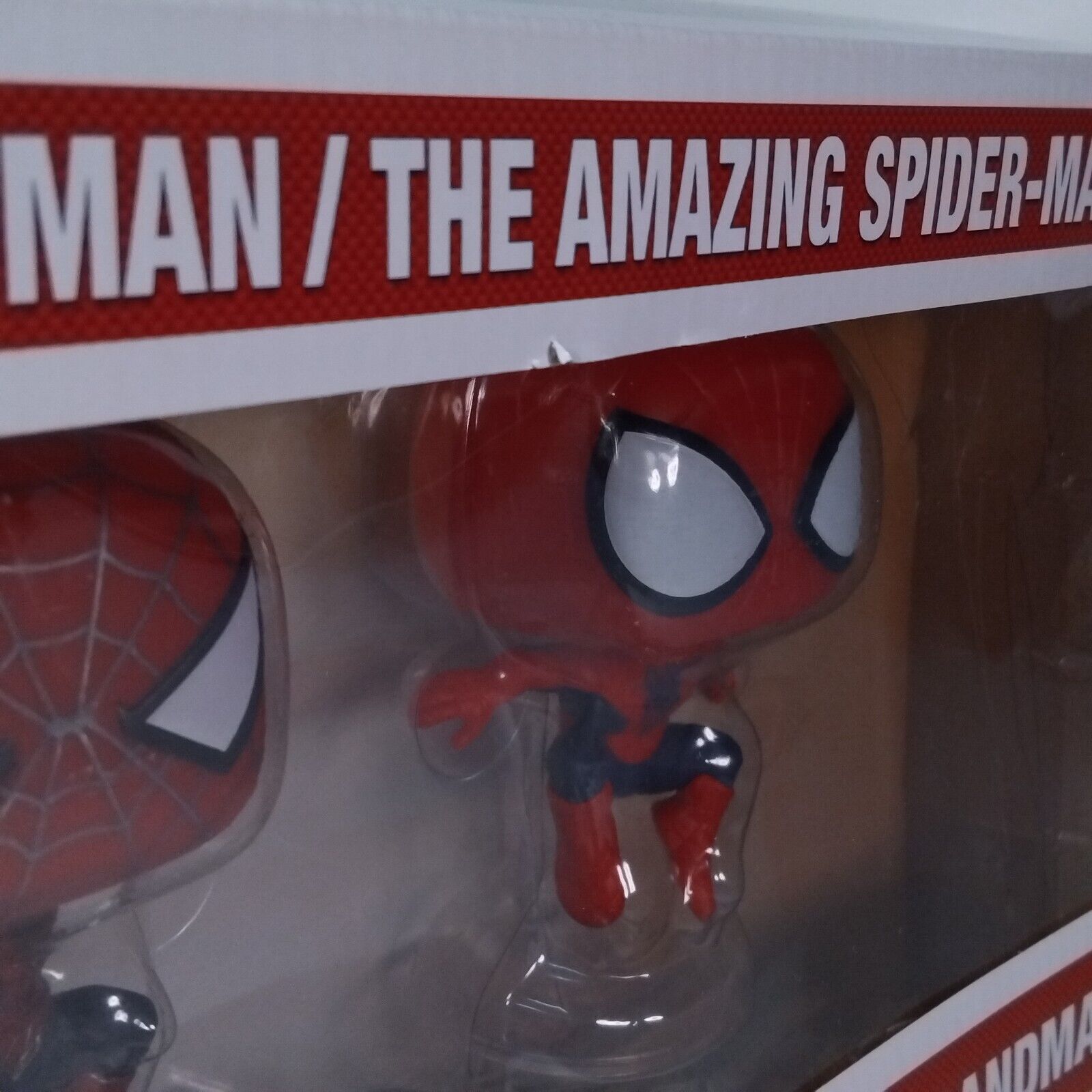 Funko Pop! Marvel Spider-Man No Way Home Walmart Exclusive 8 Pack CRACKED INSERT