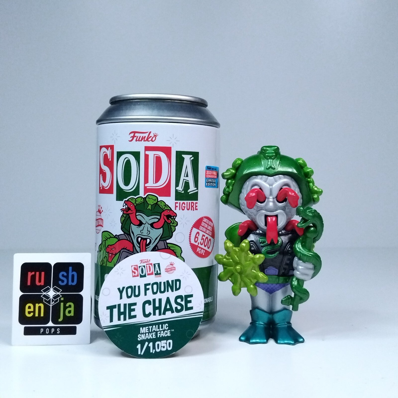 Funko Soda Retro Masters of the Universe Snake Face Metallic Chase 1/1,050