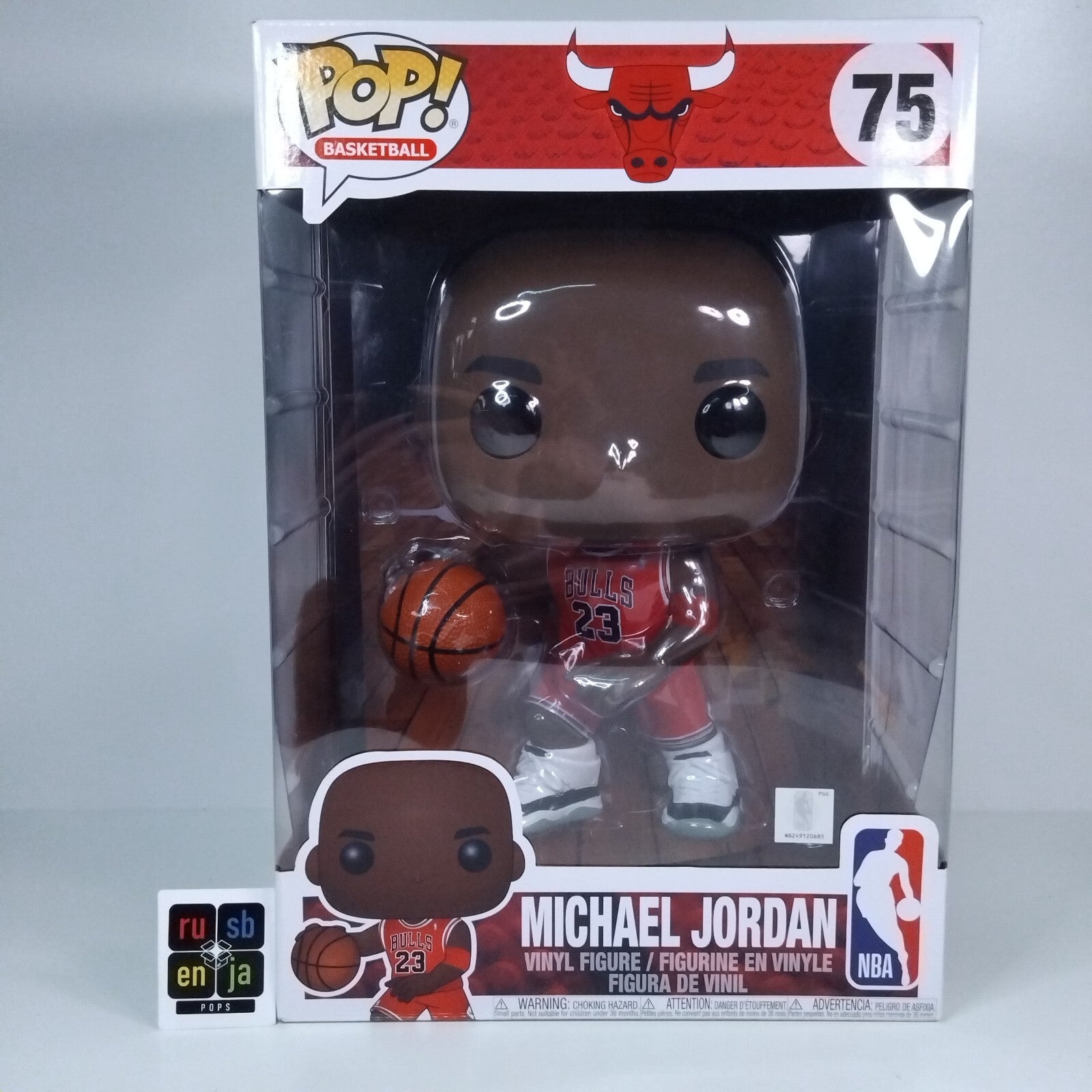 Funko Pop! Sports Basketball NBA Michael Jordan 10 inch #75