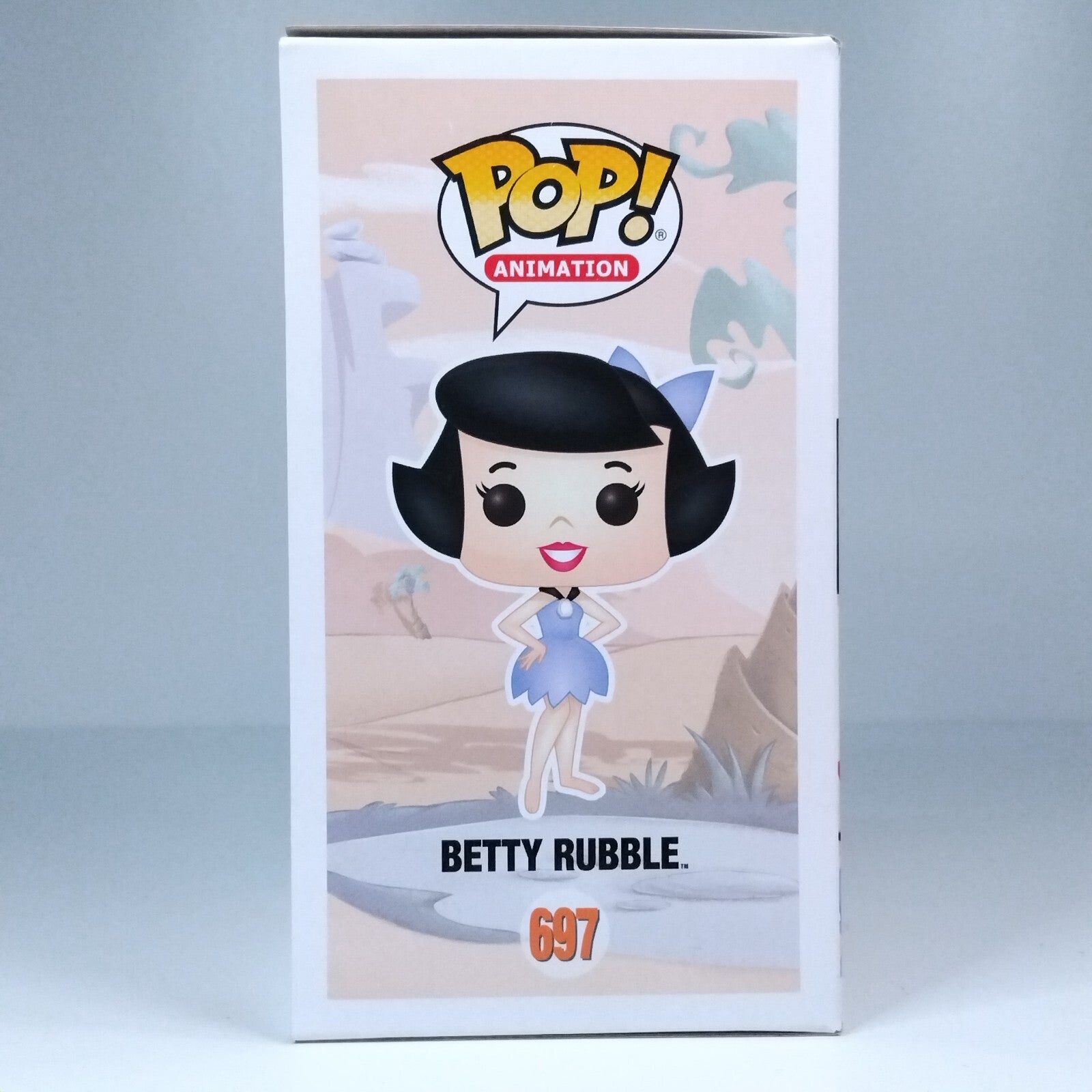 Funko Pop! Animation Flintstones Betty Rubble Signed Rosie O'Donnell COA #697 WS