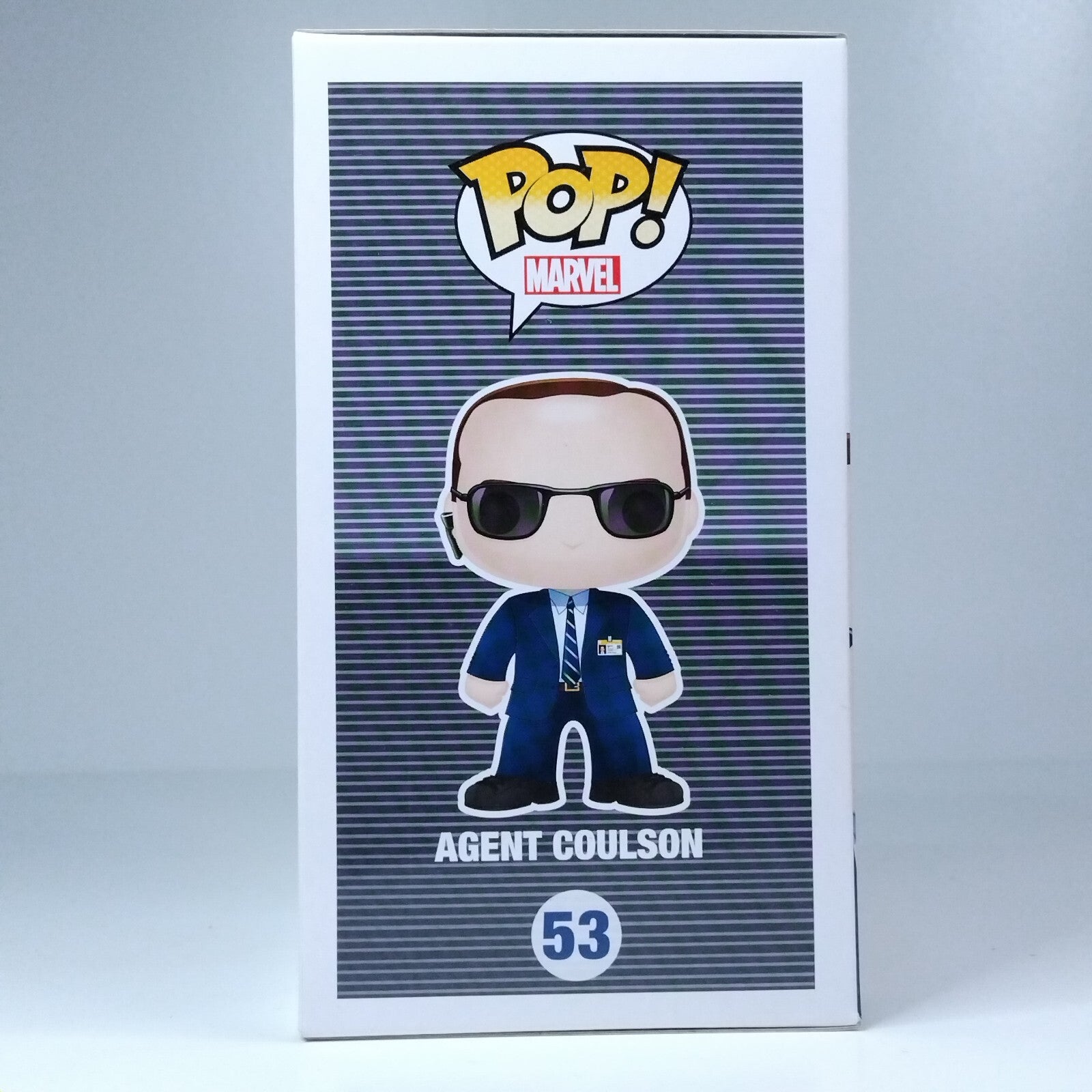 Funko Pop! Marvel Agents of SHIELD Agent Coulson Signed Clark Gregg COA #53 WS