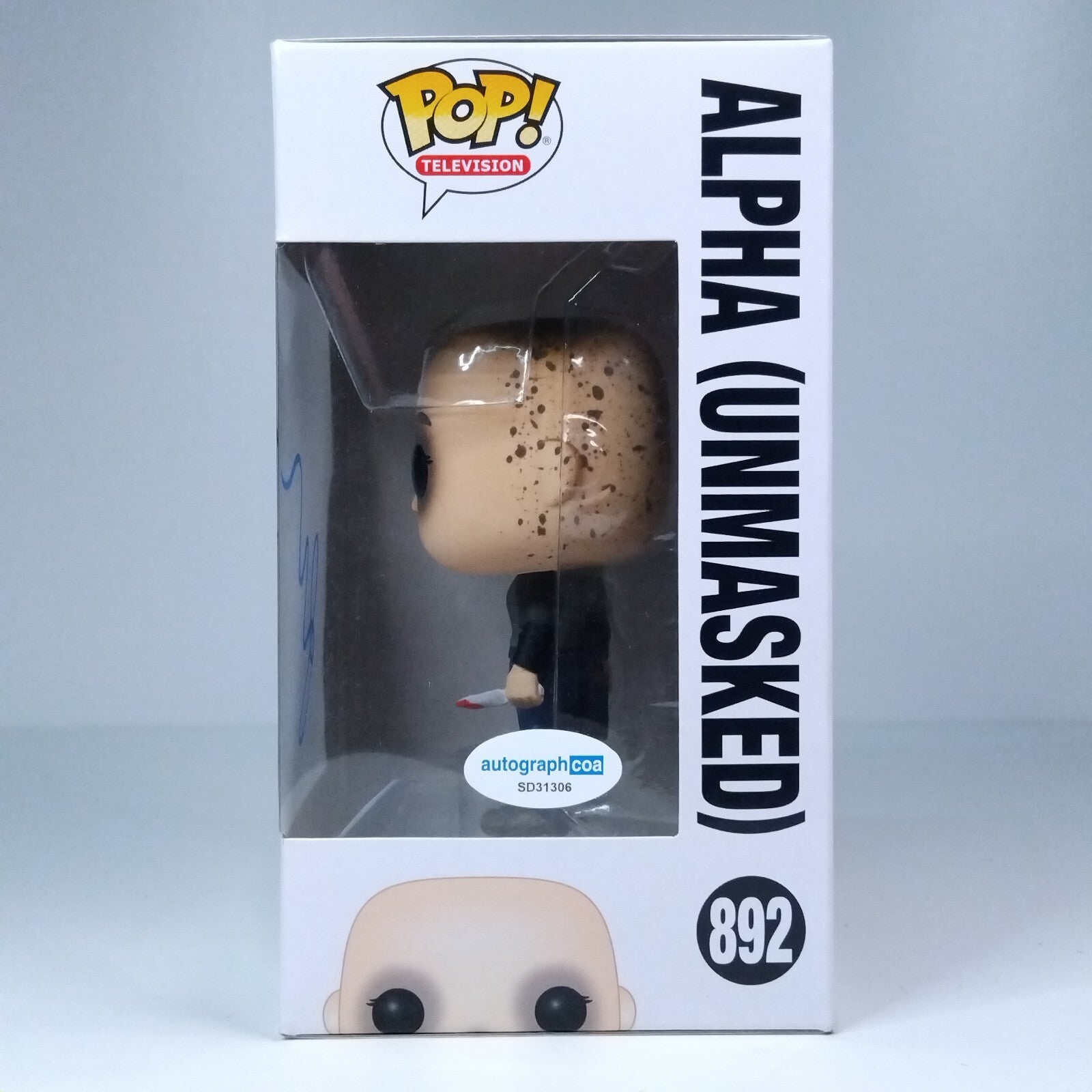 Funko Pop! TV The Walking Dead TWD - Alpha Signed Samantha Morton COA #892 WS