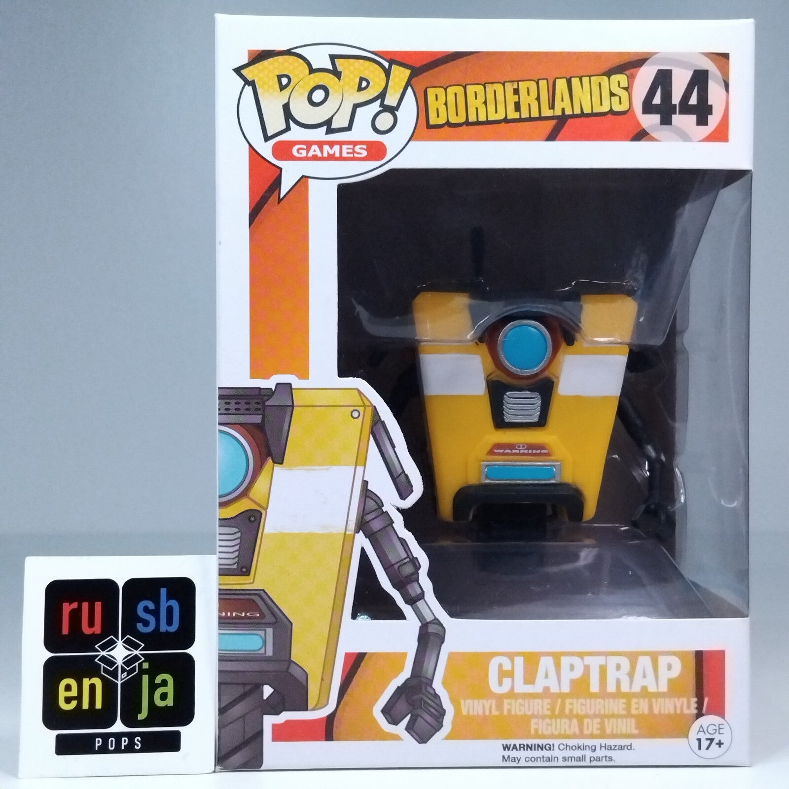 Funko Pop! Games Borderlands Claptrap Yellow #44