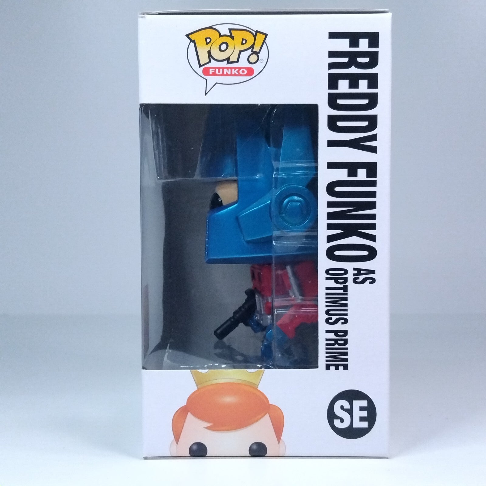 Funko Pop! Retro Transformers Freddy Funko as Optimus Prime Metallic 500 Pcs #SE