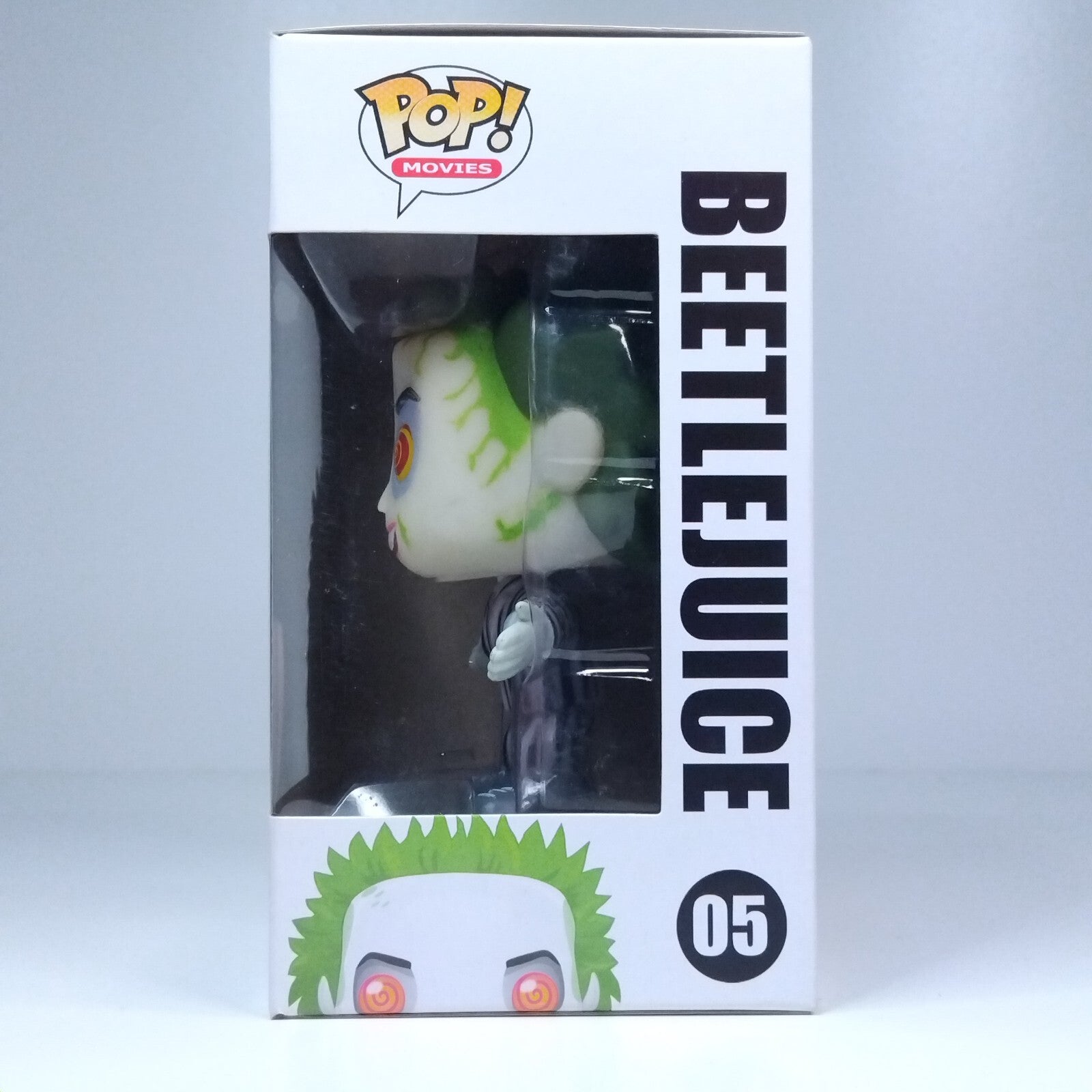 Funko Pop! Movies Horror Beetlejuice Glow Chase #05 MISSING STICKER