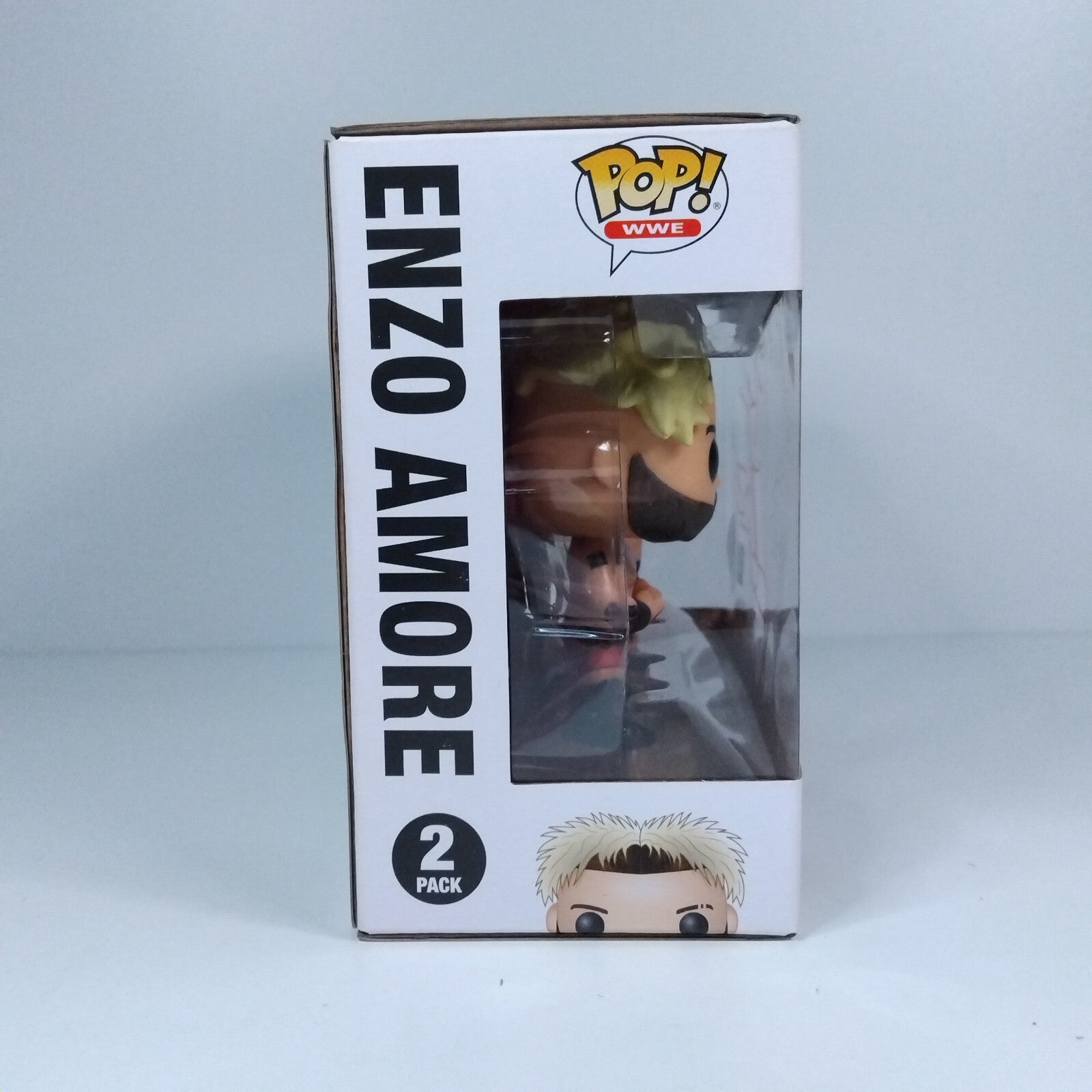 Funko Pop! WWE Enzo Amore & Big Cass Dual Signed w/COA 2 Pack