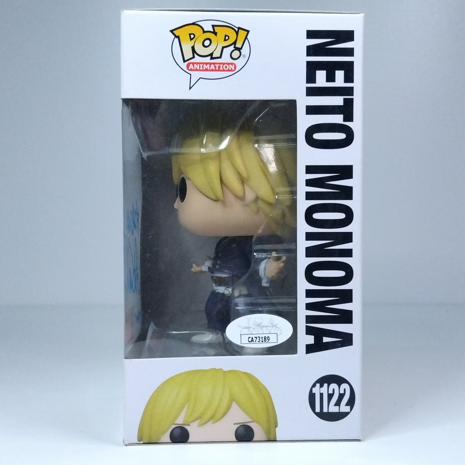 Funko Pop! Anime MHA My Hero Academia Neito Monoma Signed Austin Tindle #1122