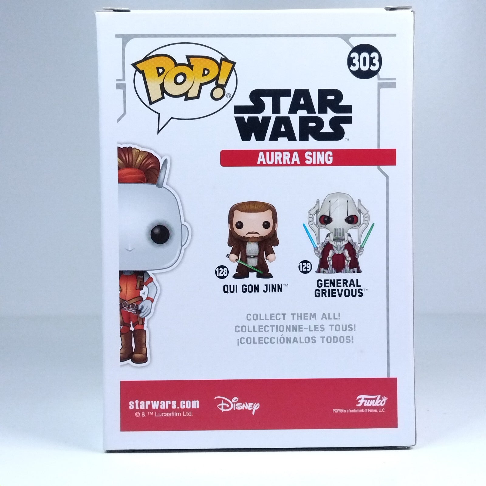 Funko Pop! Star Wars Aurra Sing Smuggler's Bounty Exclusive #303