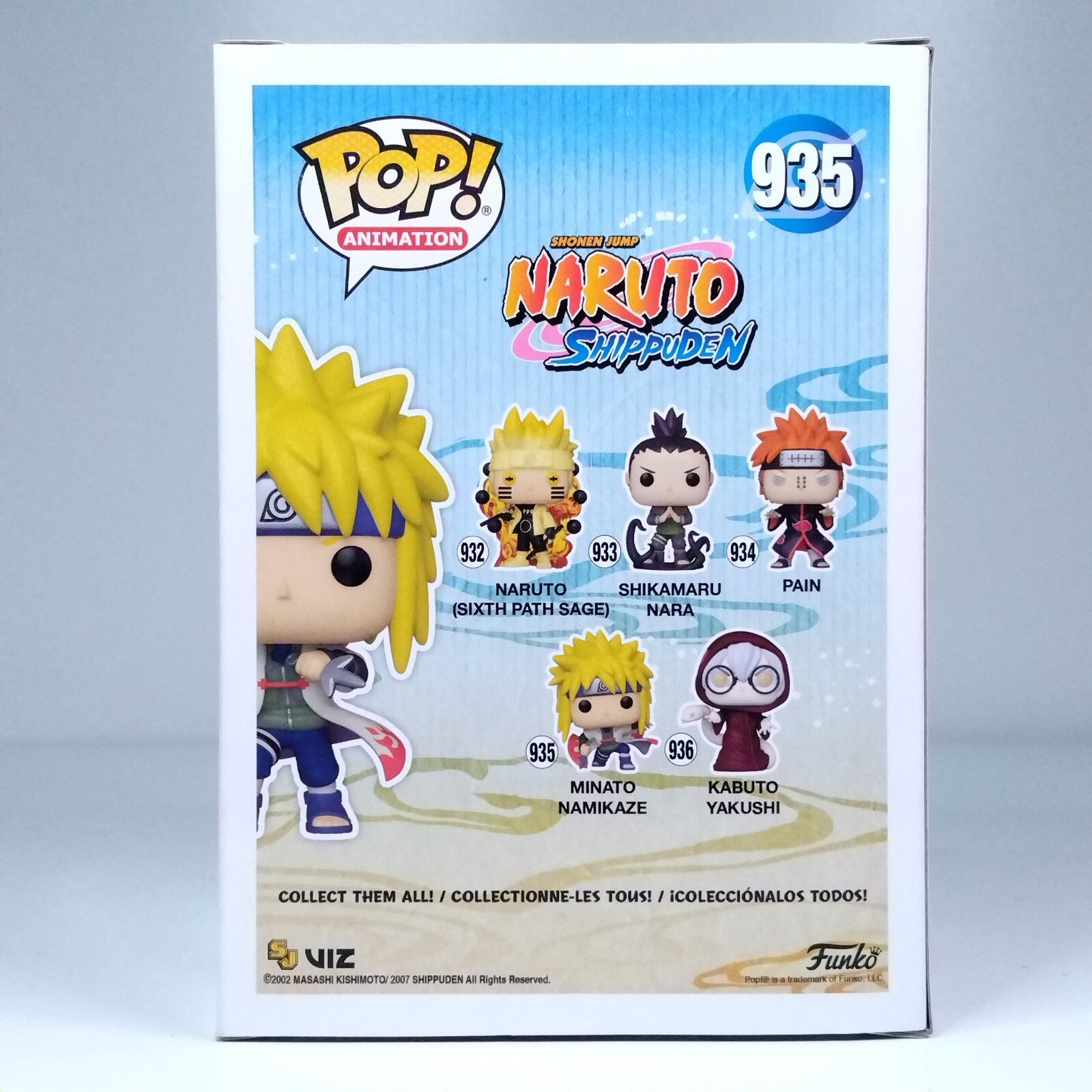 Funko Pop! Anime Naruto Minato Namikaze Glow Chase Special Edition #935