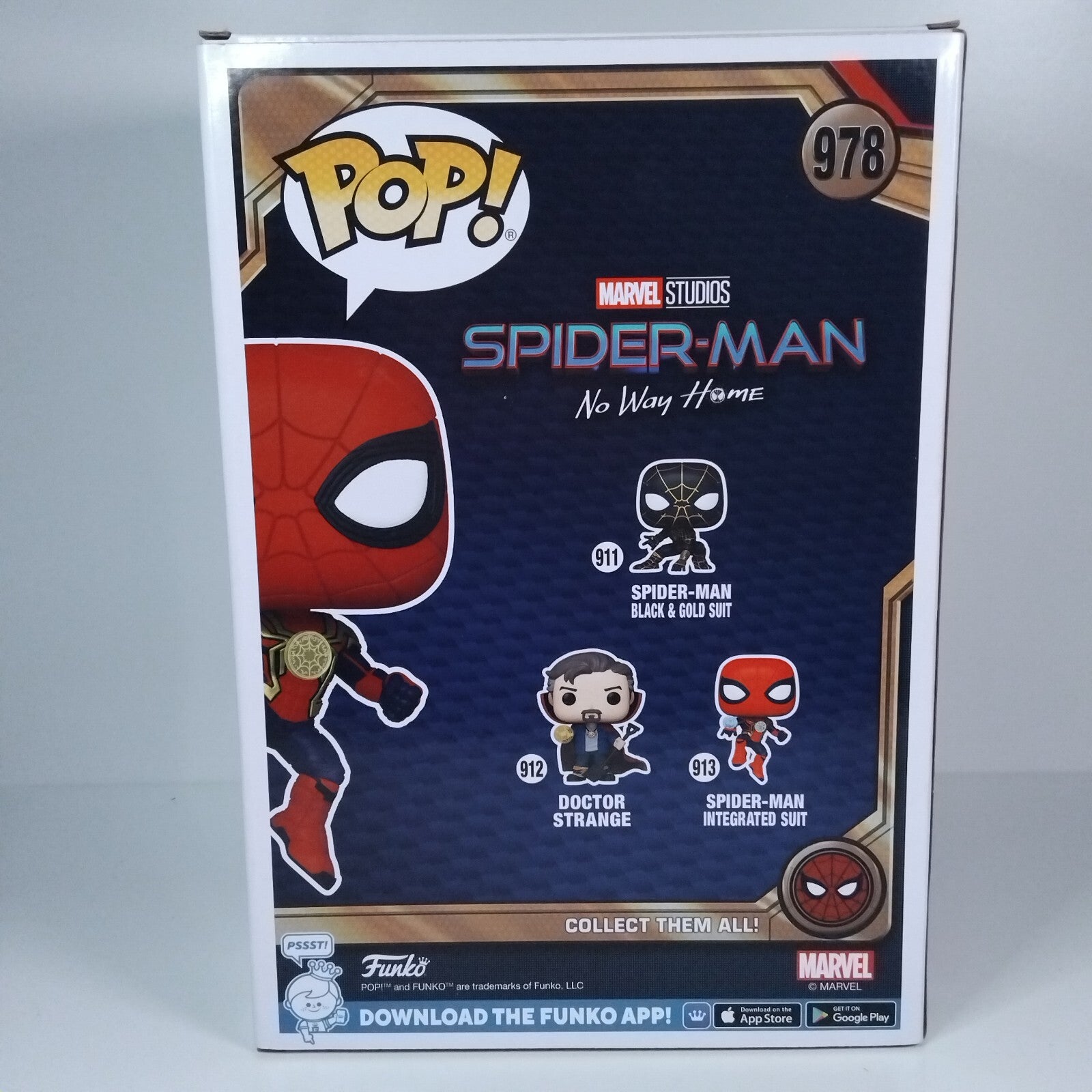 Funko Pop! Marvel Spider-Man No Way Home 10" Integrated Suit Special #978