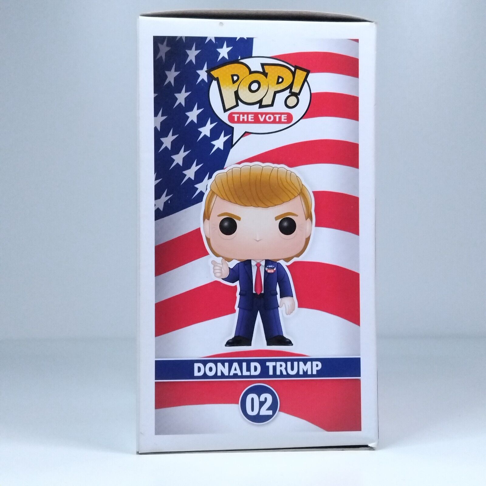 Funko Pop! The Vote Road to the Whitehouse Donald Trump #02 BOX & WINDOW DAMAGE