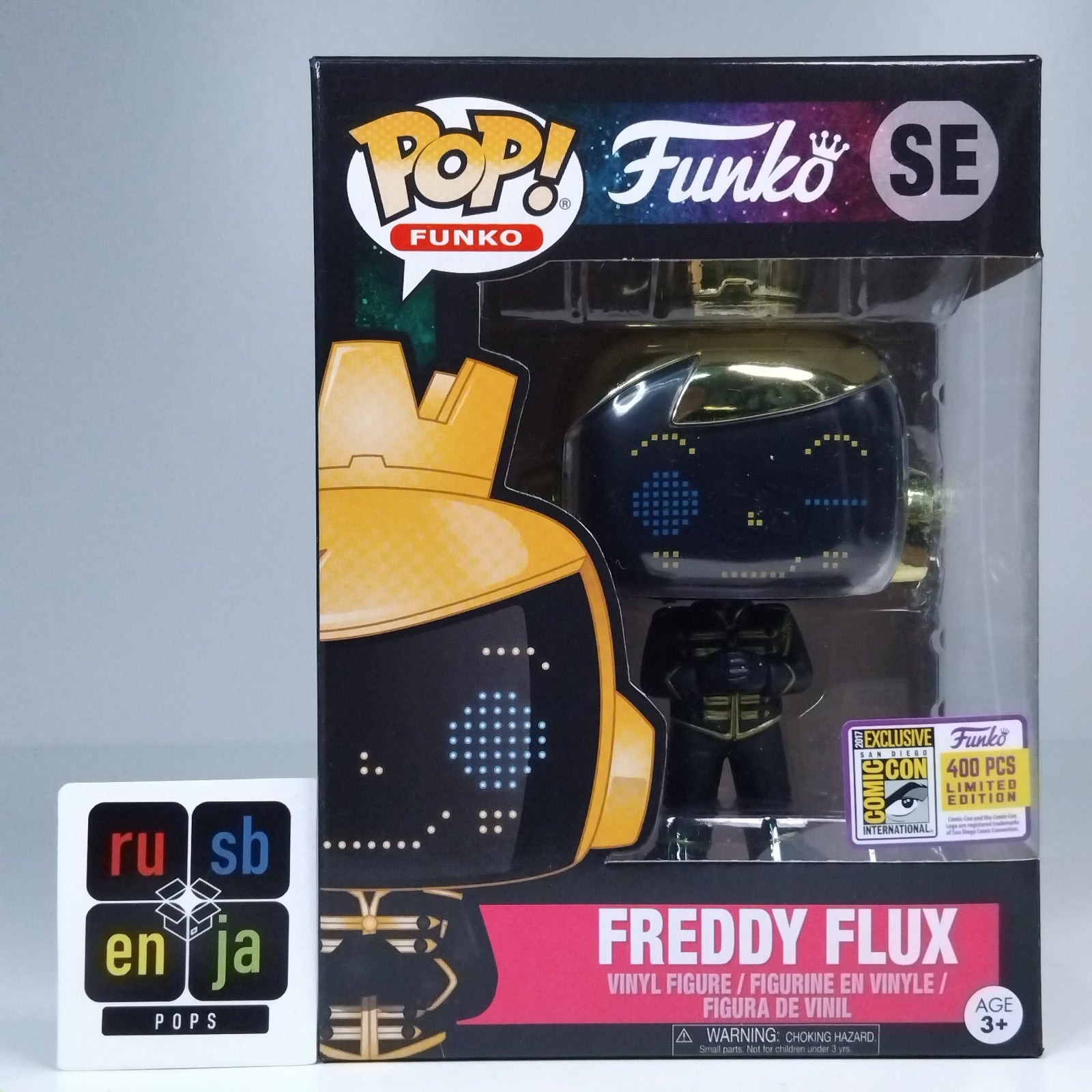 Funko Pop! Freddy Flux Fission Winking SDCC 400 Pcs Limited