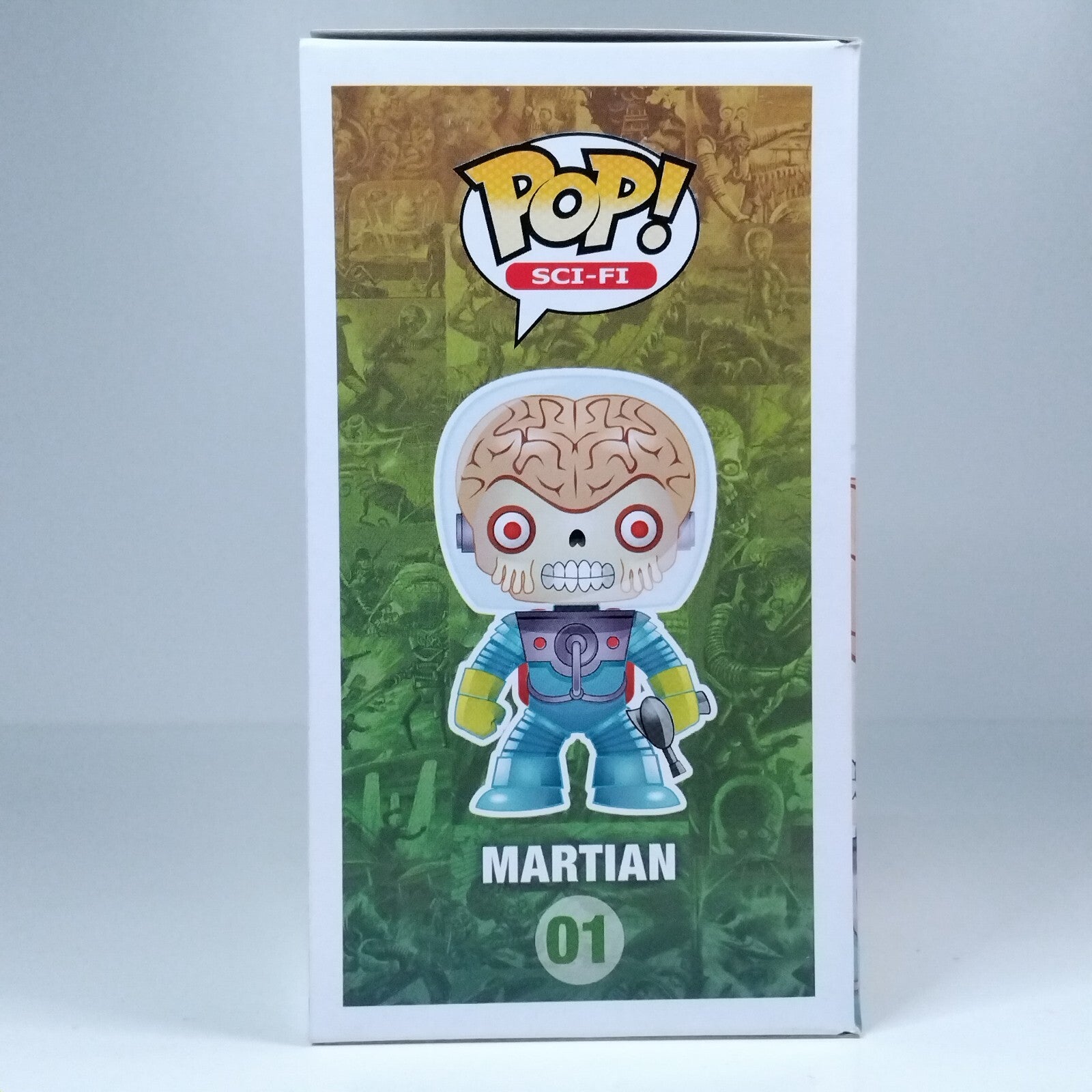 Funko Pop! Movies Mars Attack Martian Glows SDCC 2012 480 Pcs #01