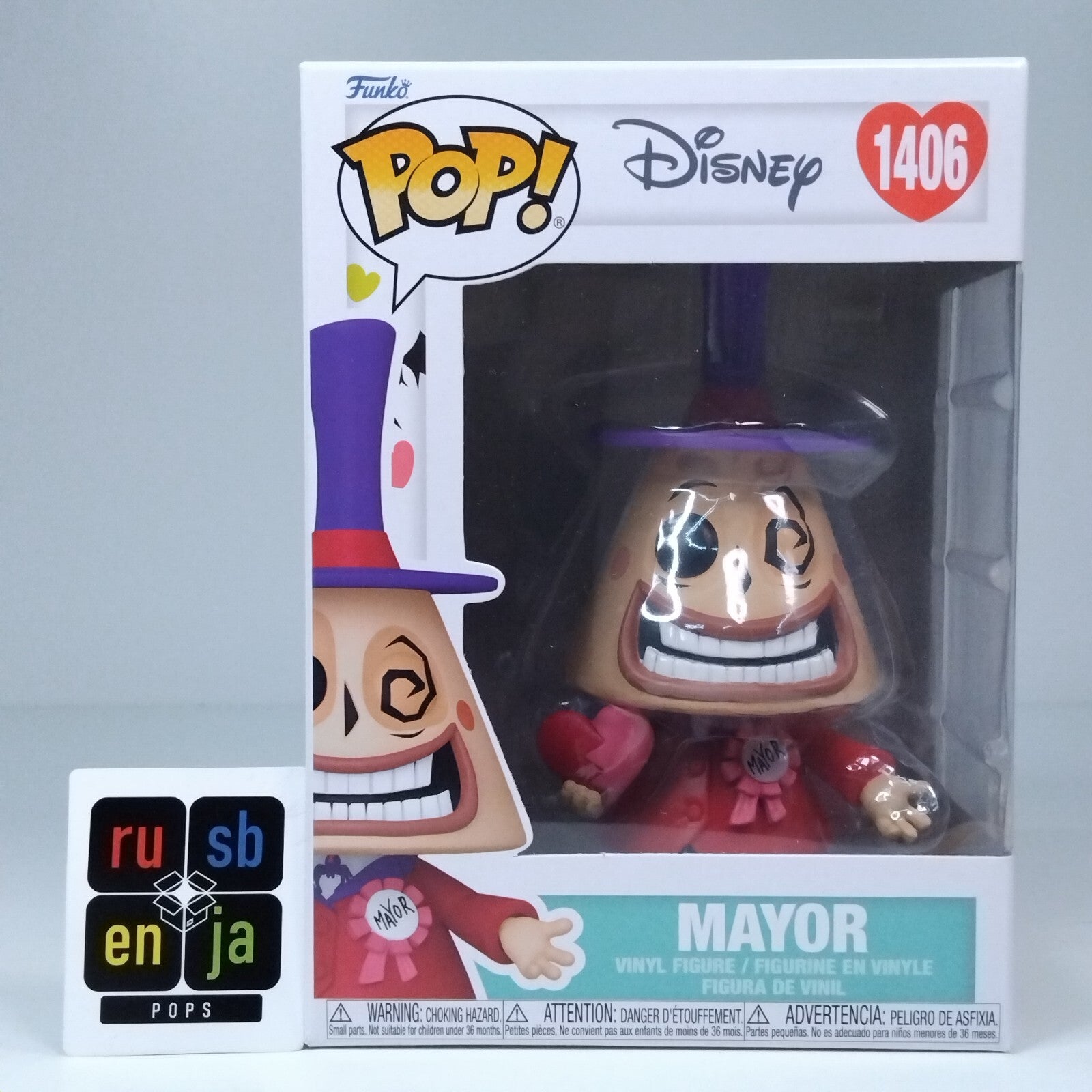 Funko Pop! Disney The Nightmare Before Christmas Mayor #1406