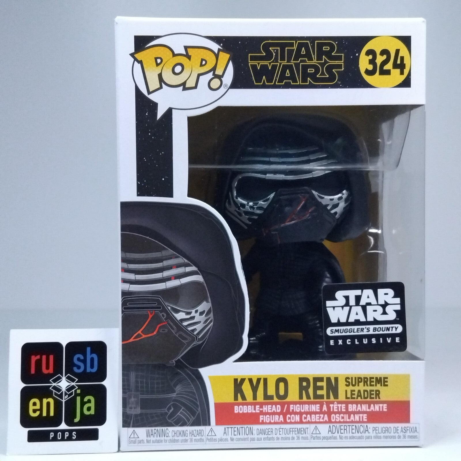 Funko Pop! Star Wars Kylo Ren Supreme Leader Smuggler's Bounty #324