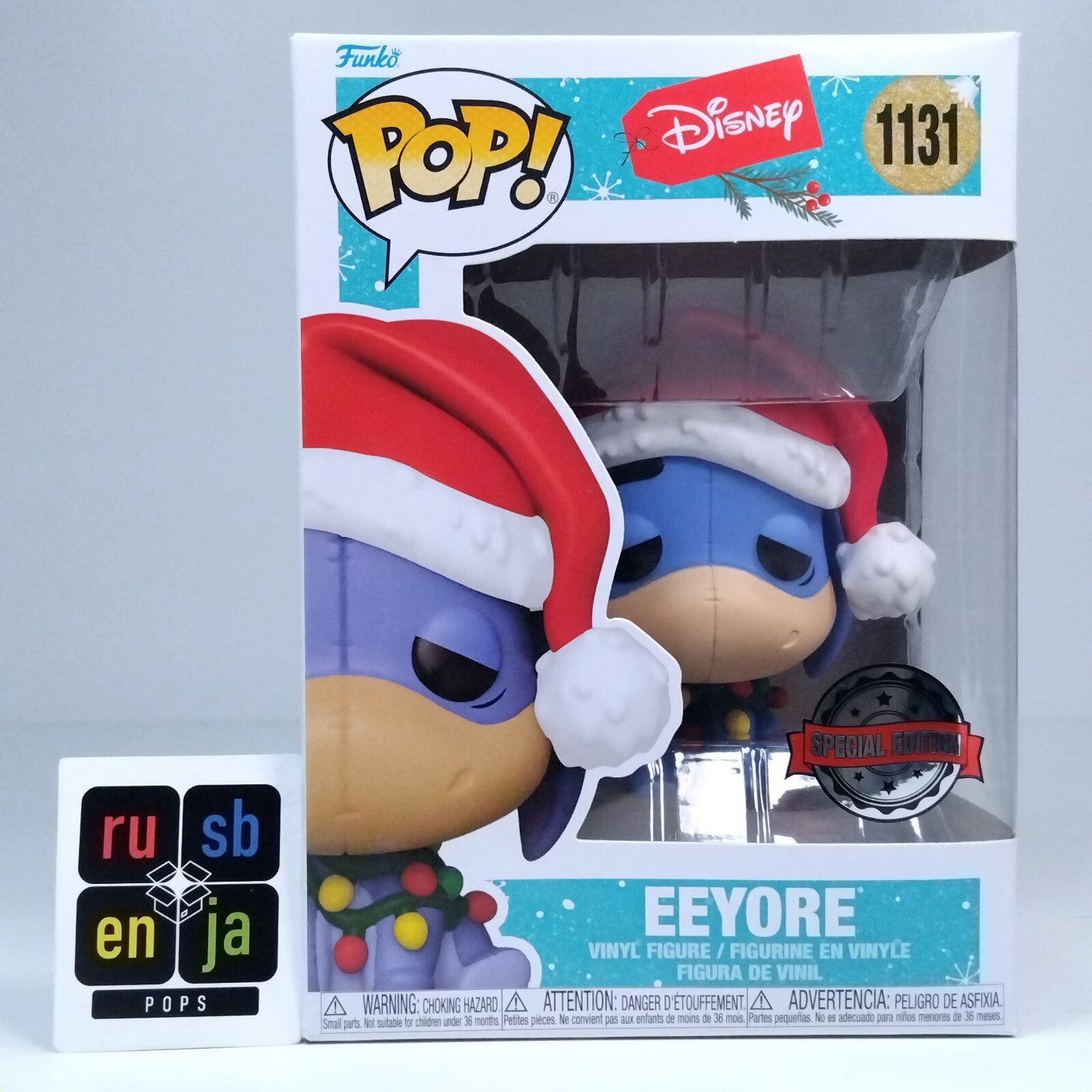 Funko Pop! Disney Winnie the Pooh - Holiday Christmas Eeyore Special #1131
