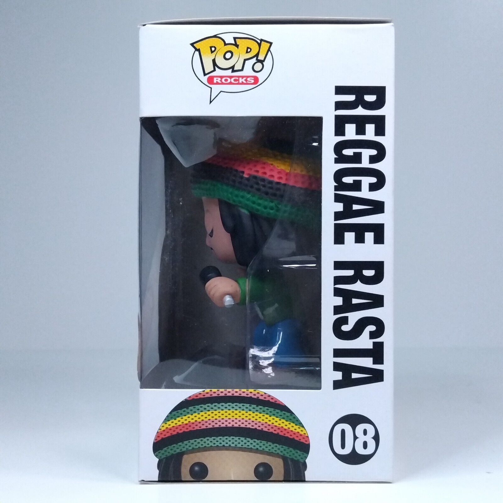 Funko Pop! Rocks Music Reggae Rasta Green Shirt Chase Edition #08