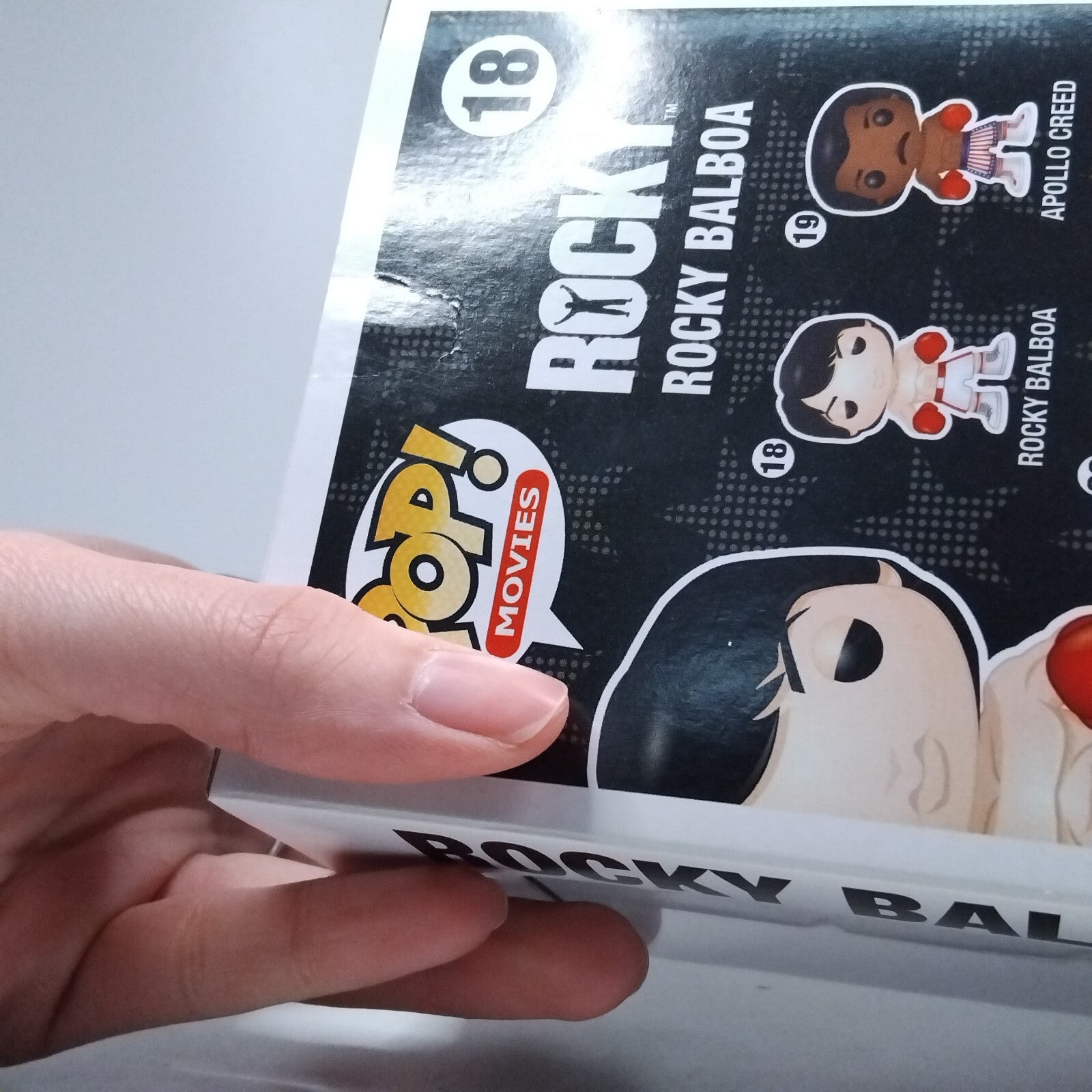 Funko Pop! Movies Rocky Balboa #18 BOX DAMAGE