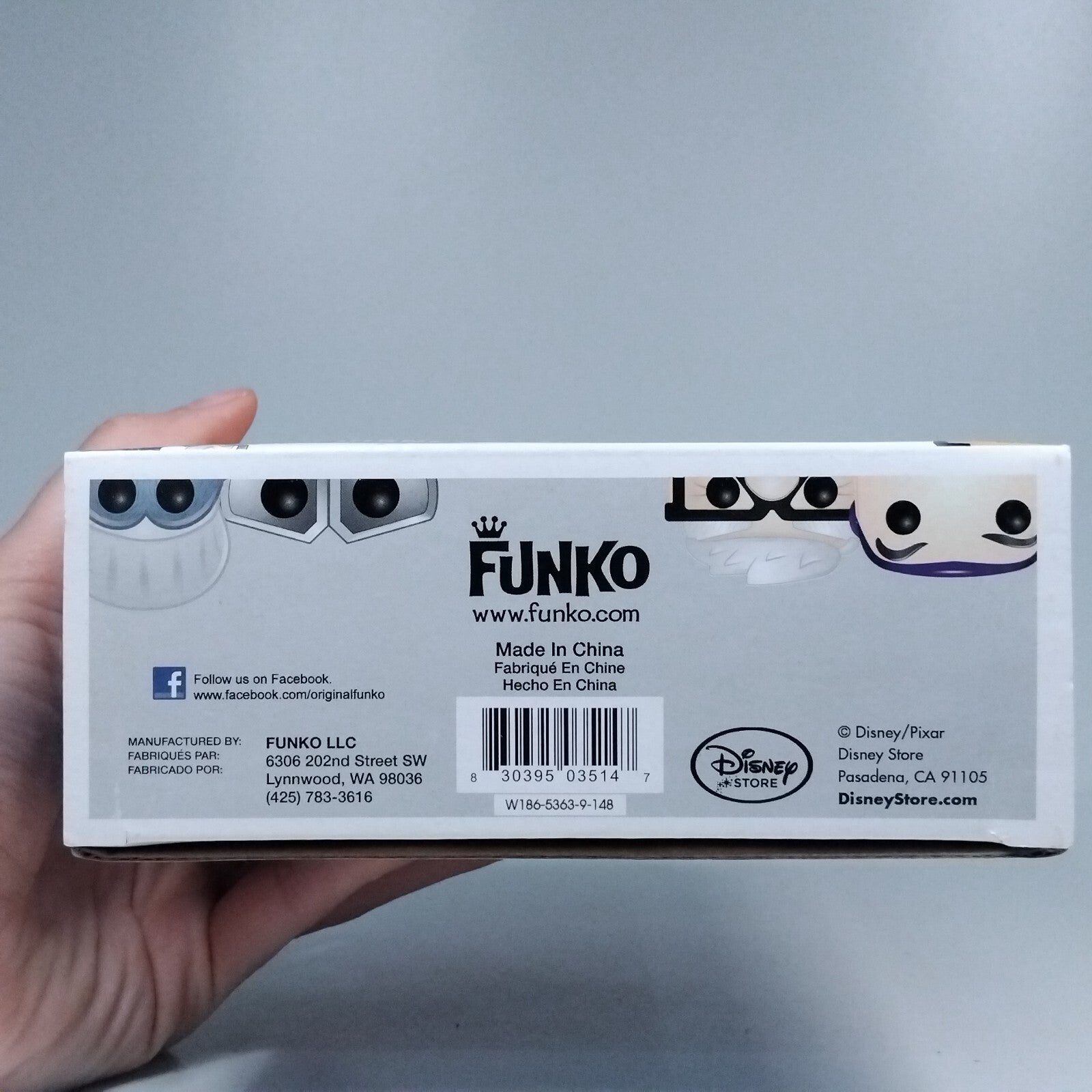 Funko Pop! Disney Pixar Collection Minis Remy Walle Buzz Lightyear Carl #01