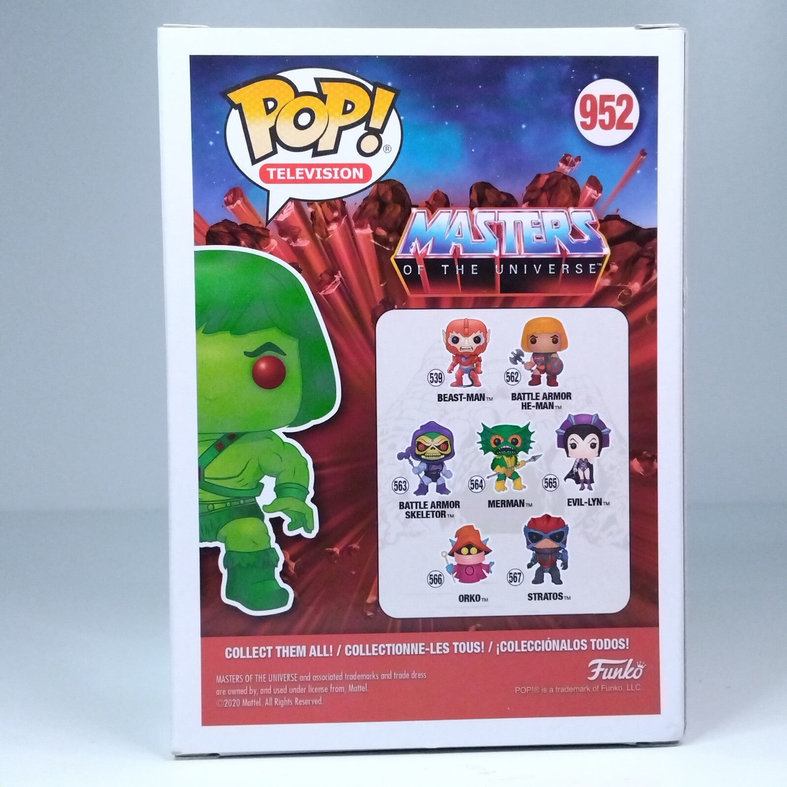 Funko Pop! Retro TV MOTU Master of the Universe He-Man Slime Pit Limited #952