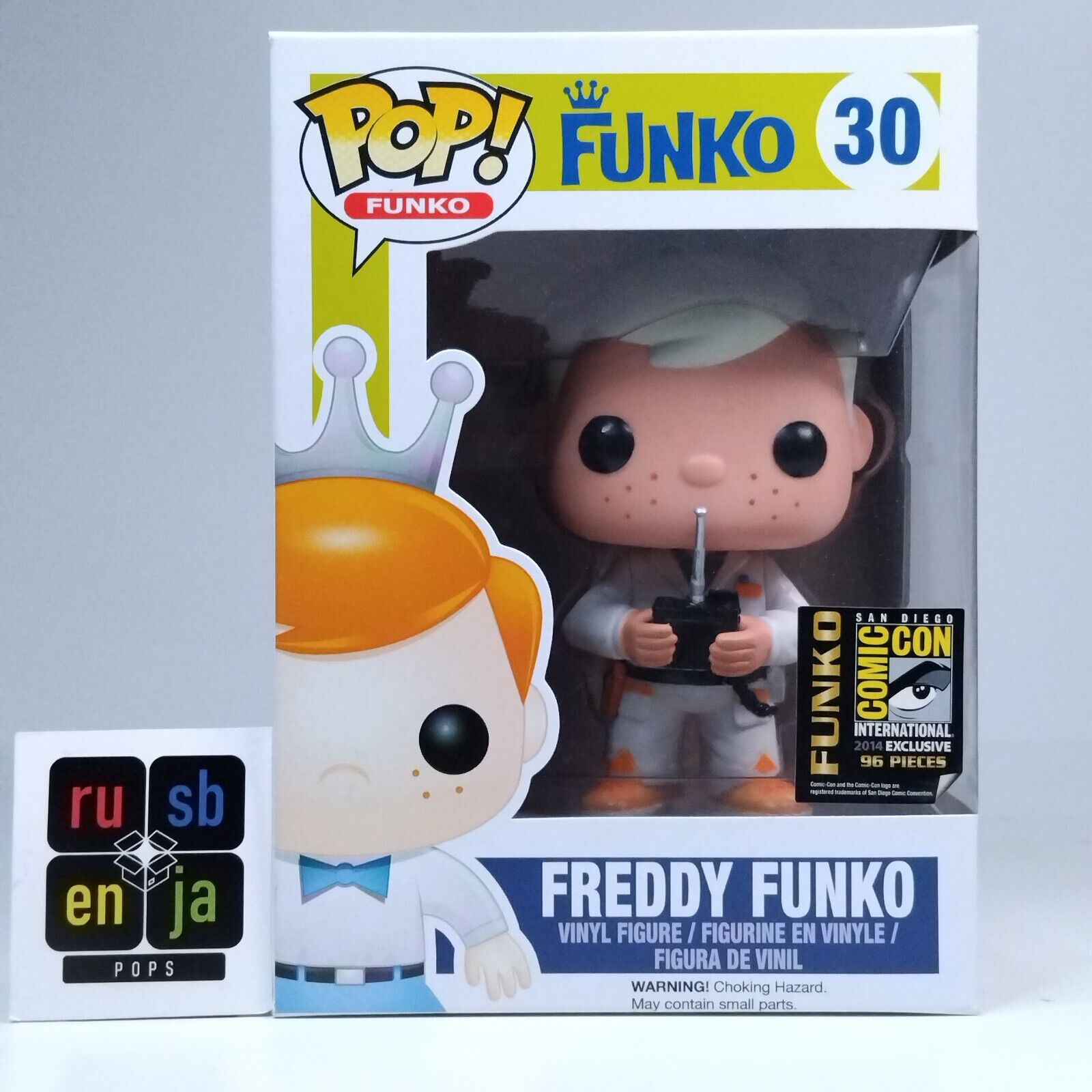 Funko Pop! Movies Back to the Future Freddy Funko as Doc SDCC 96 Pcs #30
