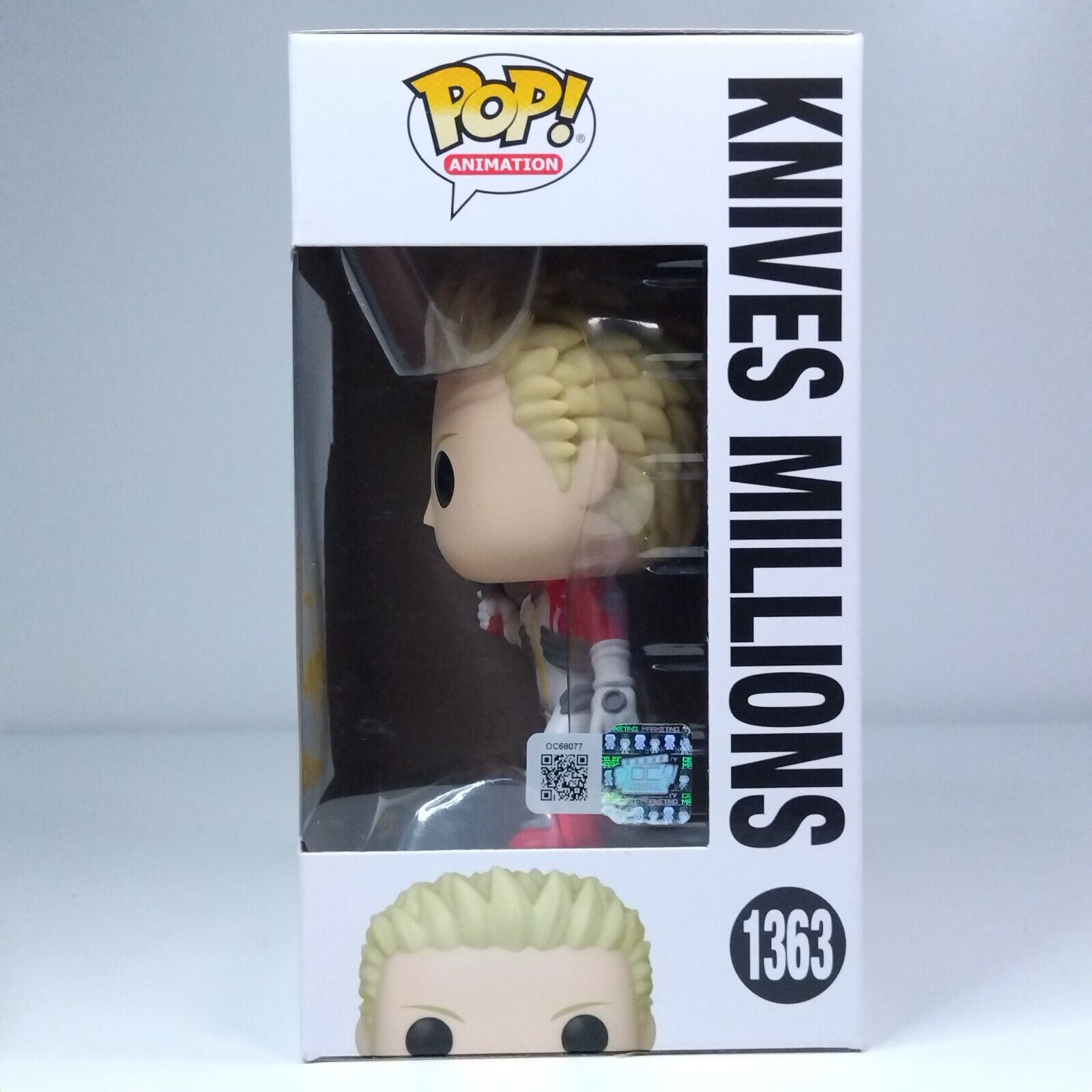 Funko Pop! Anime Trigun Knives Millions Signed Austin Tindle COA #1363