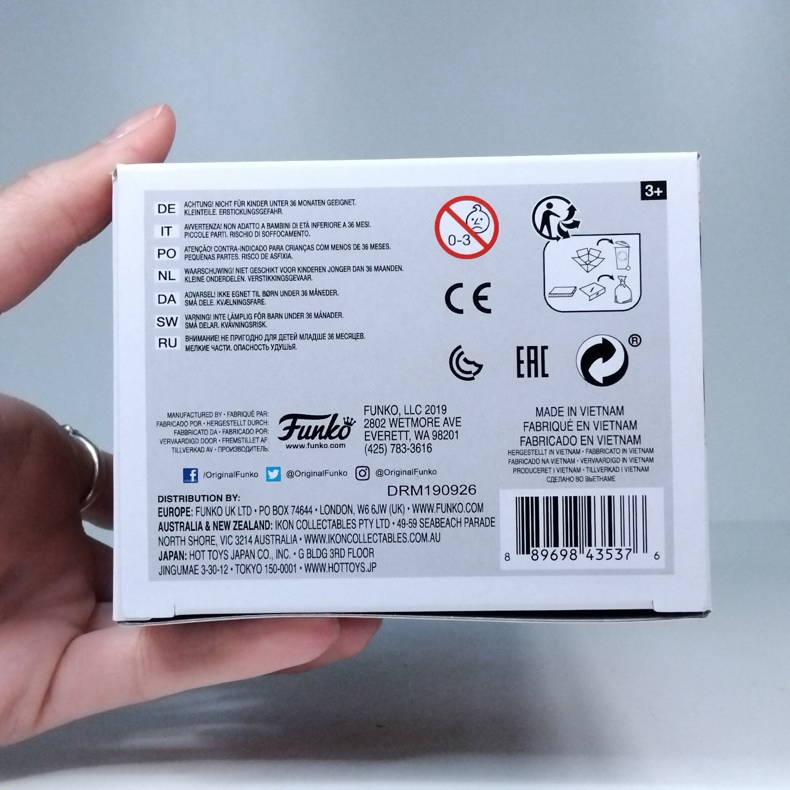 Funko Pop! TV The Walking Dead TWD - Alpha Signed Samantha Morton COA #892 WS