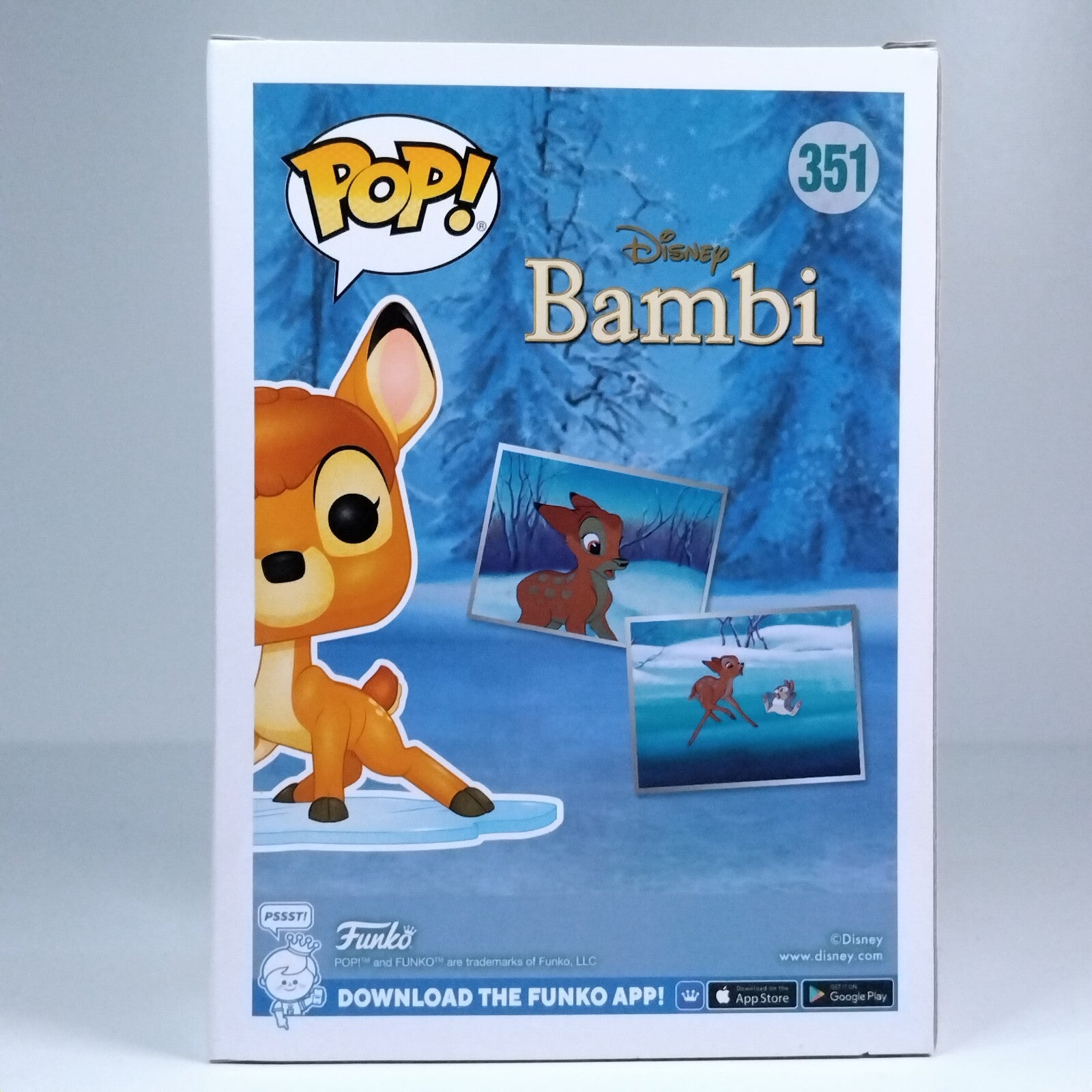 Funko Pop! Disney Bambi Flocked Loungefly 3,000 Pcs Limited Edition #351